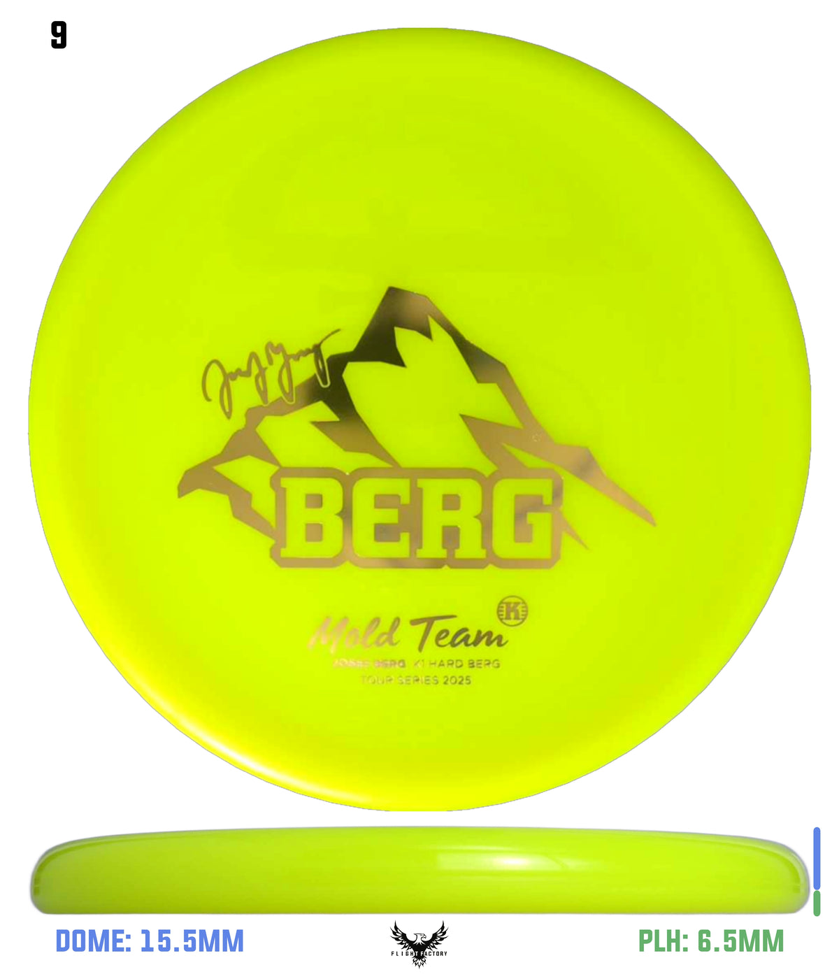 Kastaplast K1 Hard Berg - Joseph Berg Tour Series (2025)