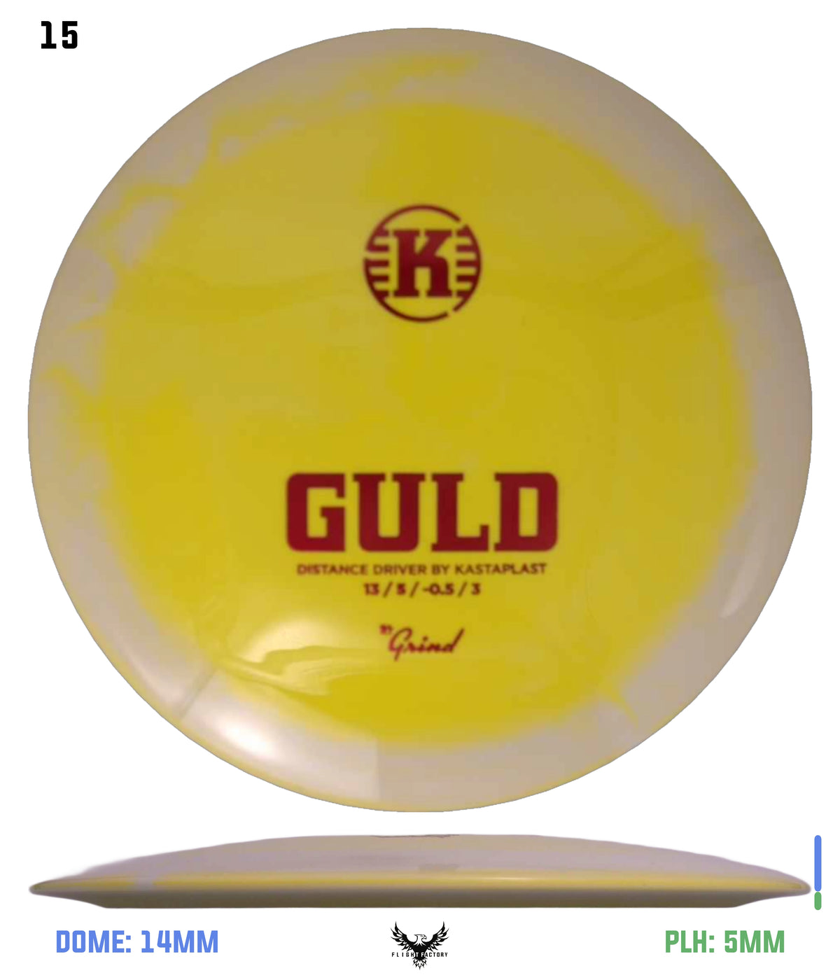 Kastaplast K1 Grind Guld