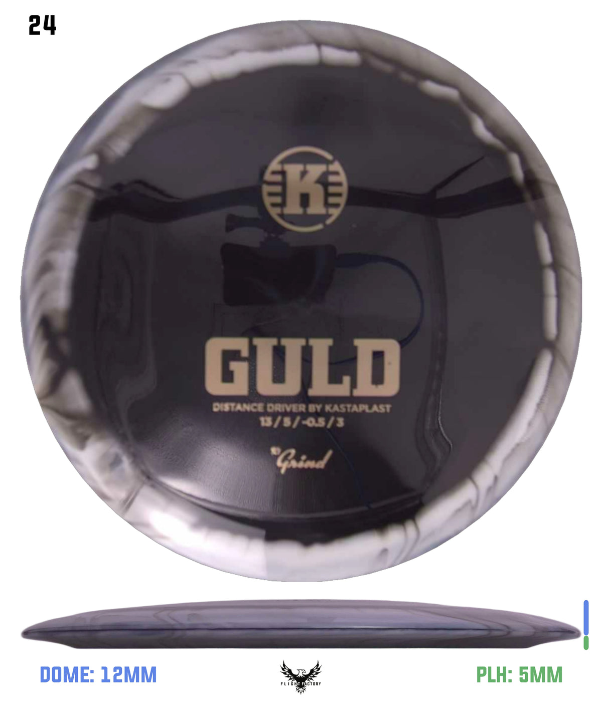 Kastaplast K1 Grind Guld