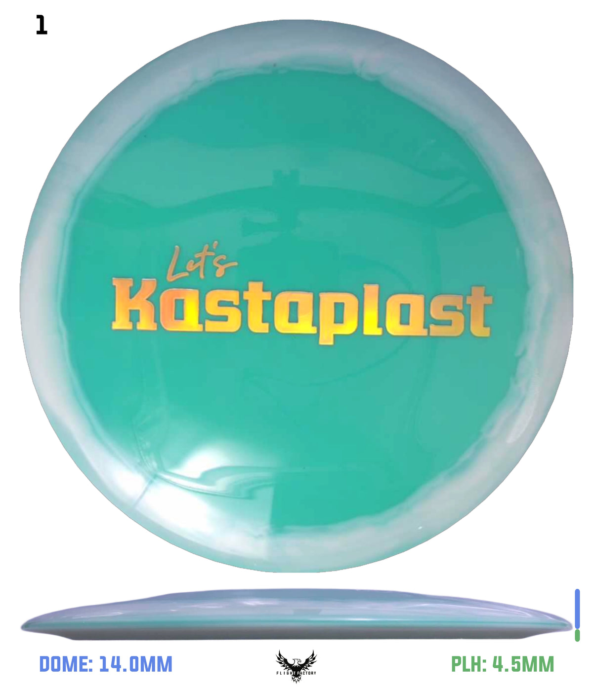 Kastaplast K1 Grind Guld - Let&#39;s Kastaplast