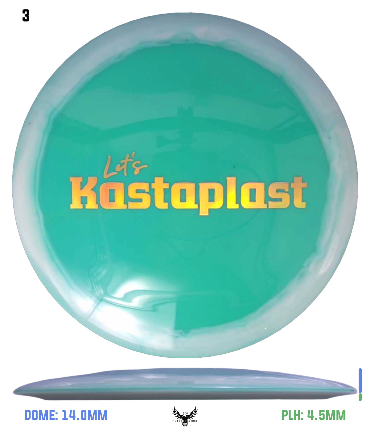 Kastaplast K1 Grind Guld - Let&#39;s Kastaplast