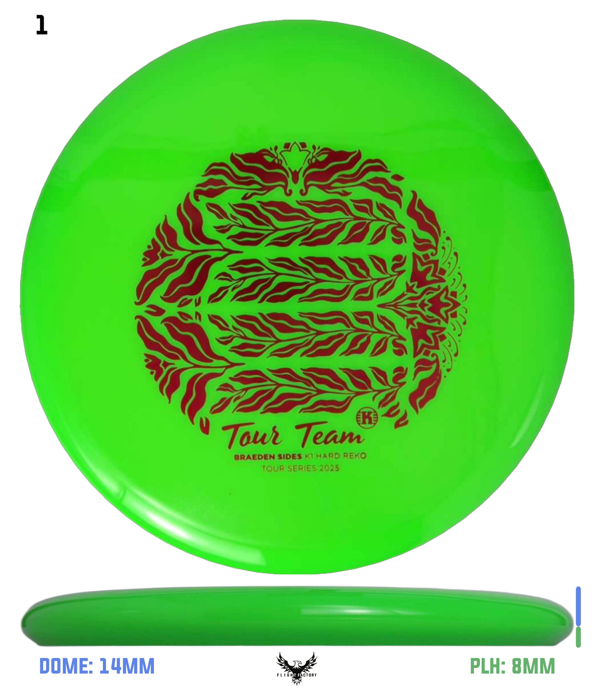 Kastaplast K1 Hard Reko - Braeden Sides Tour Series (2025)