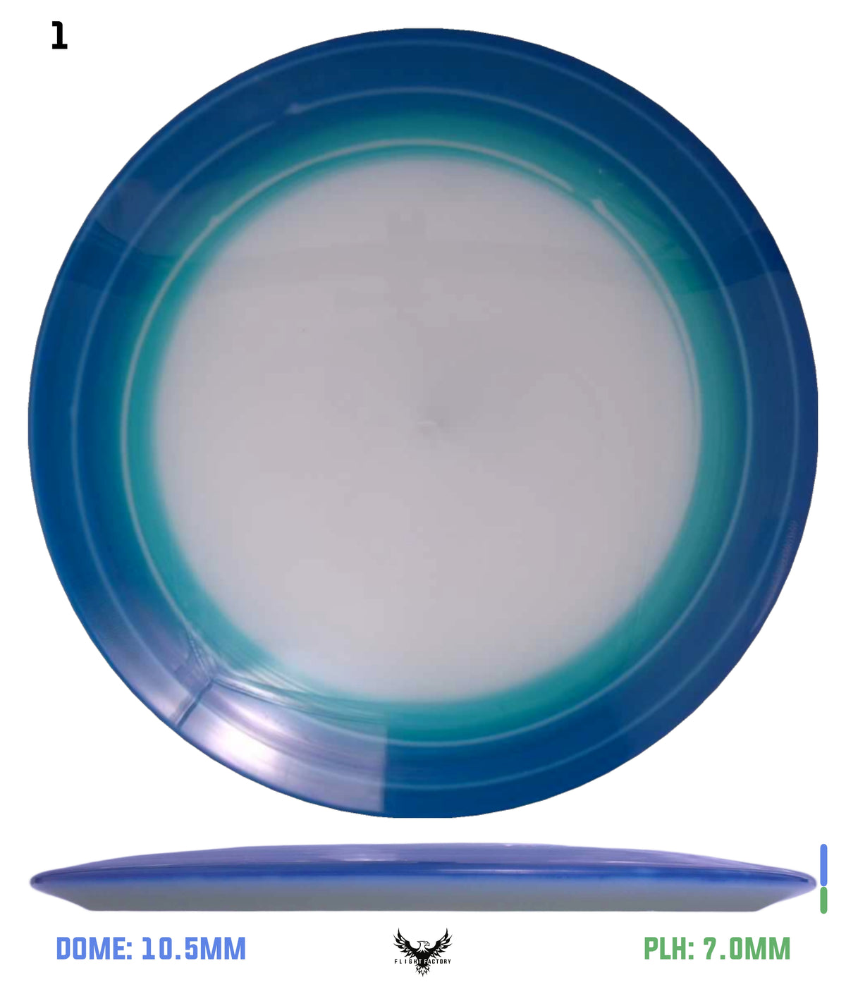 Kastaplast K1 Glow Stal - Spin Dye