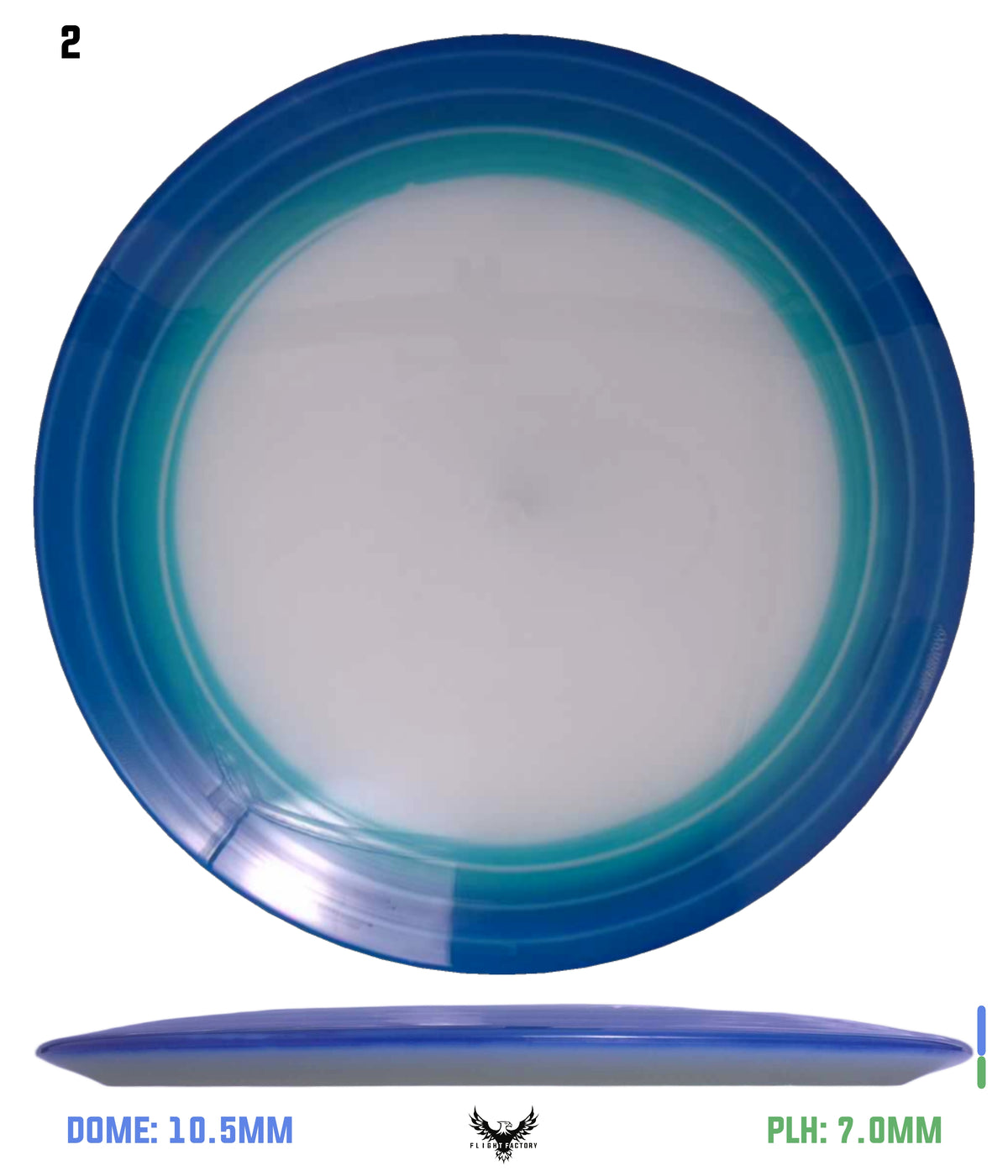 Kastaplast K1 Glow Stal - Spin Dye