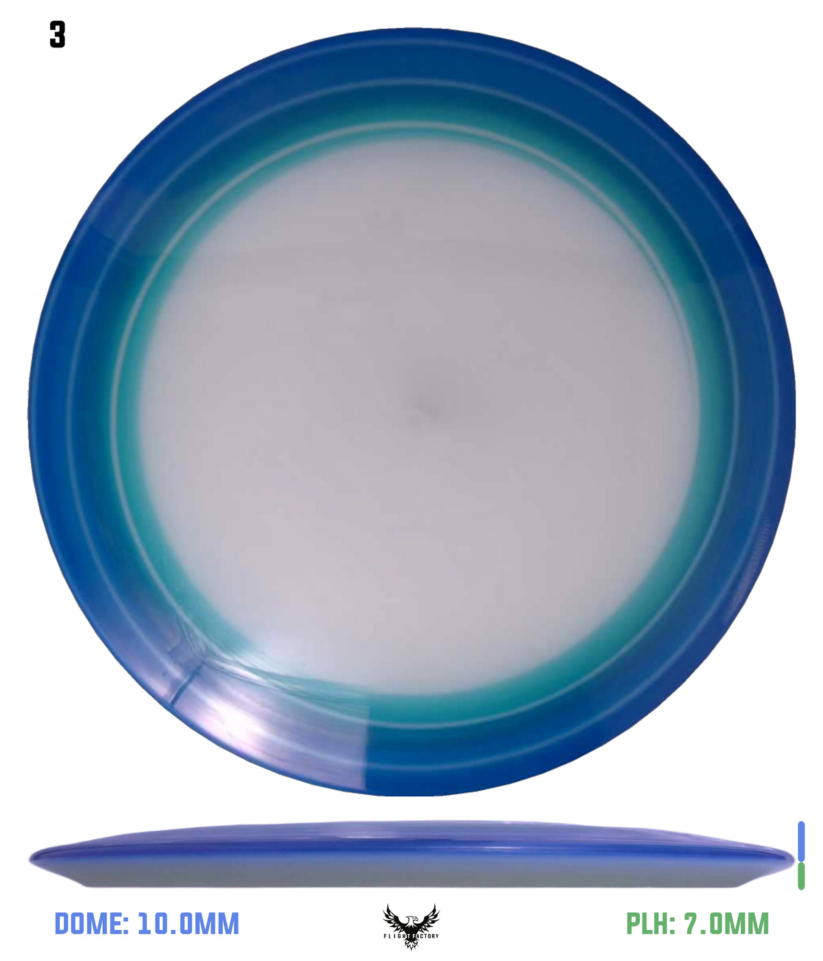 Kastaplast K1 Glow Stal - Spin Dye