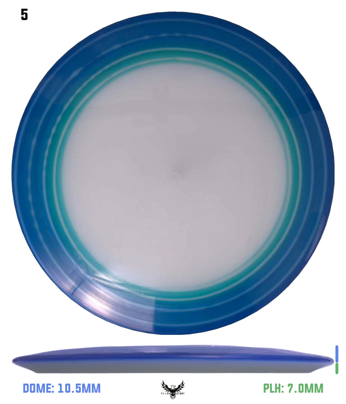 Kastaplast K1 Glow Stal - Spin Dye
