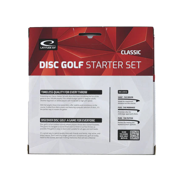 Latitude 64 Disc Golf Starter Set (Classic)