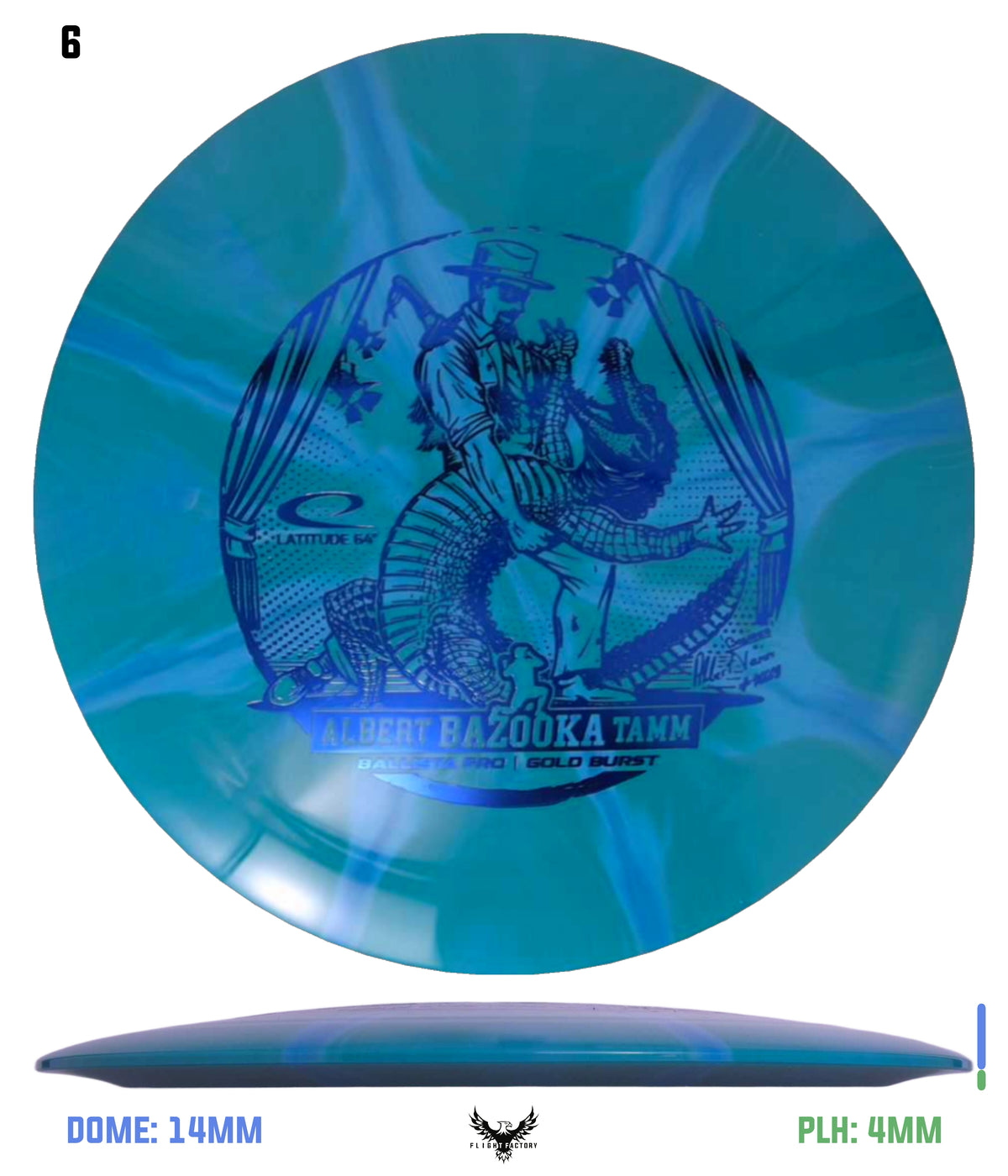 Latitude 64 Gold Extreme Burst Ballista Pro - Albert Tamm Team Series (2025)