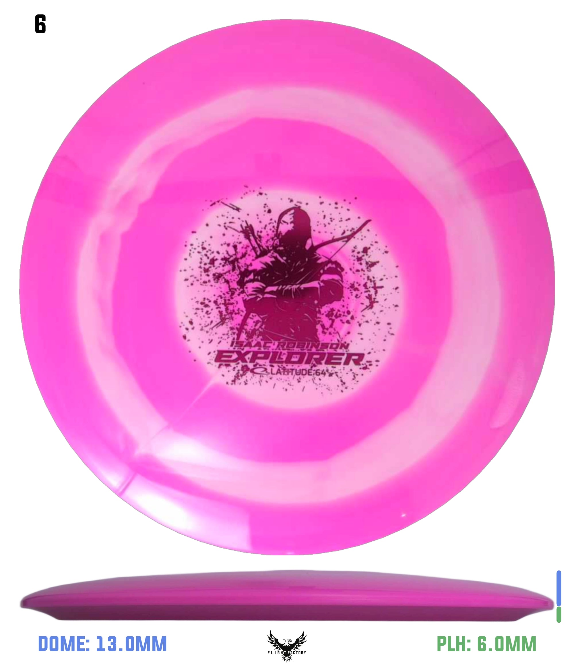 Latitude 64 Gold Bullseye Explorer - Isaac Robinson Team Series (2025)