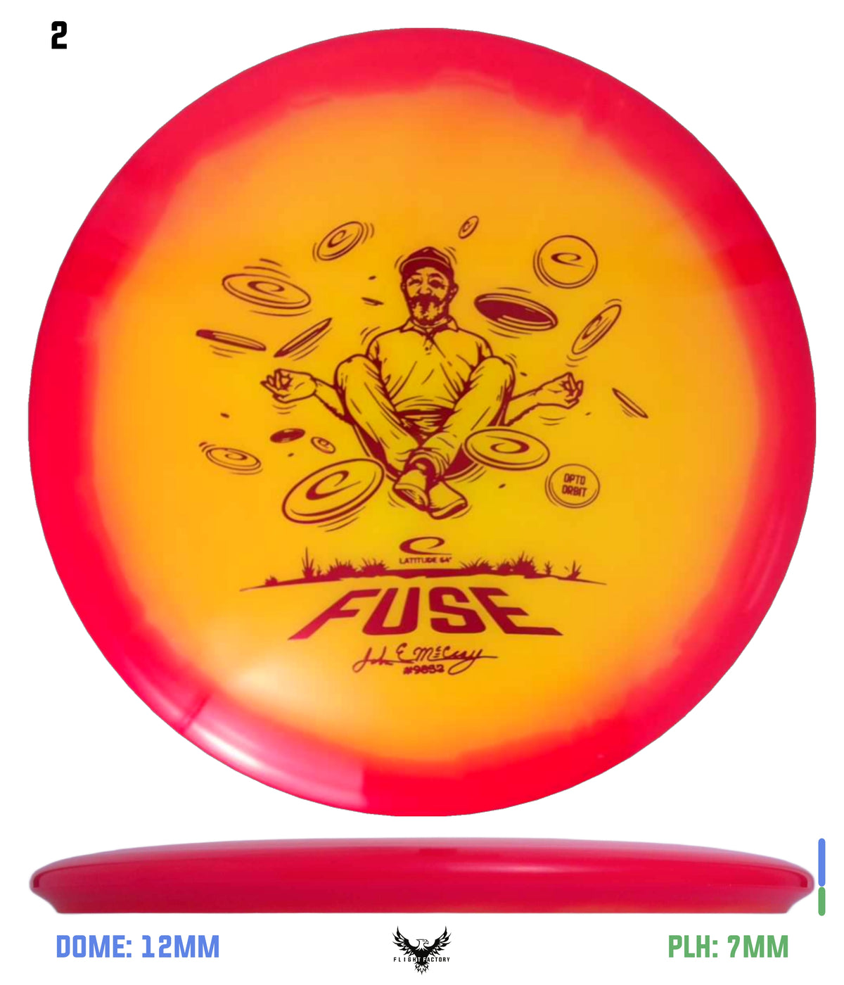 Latitude 64 Opto Orbit Fuse - John E McCray Team Series (2025)