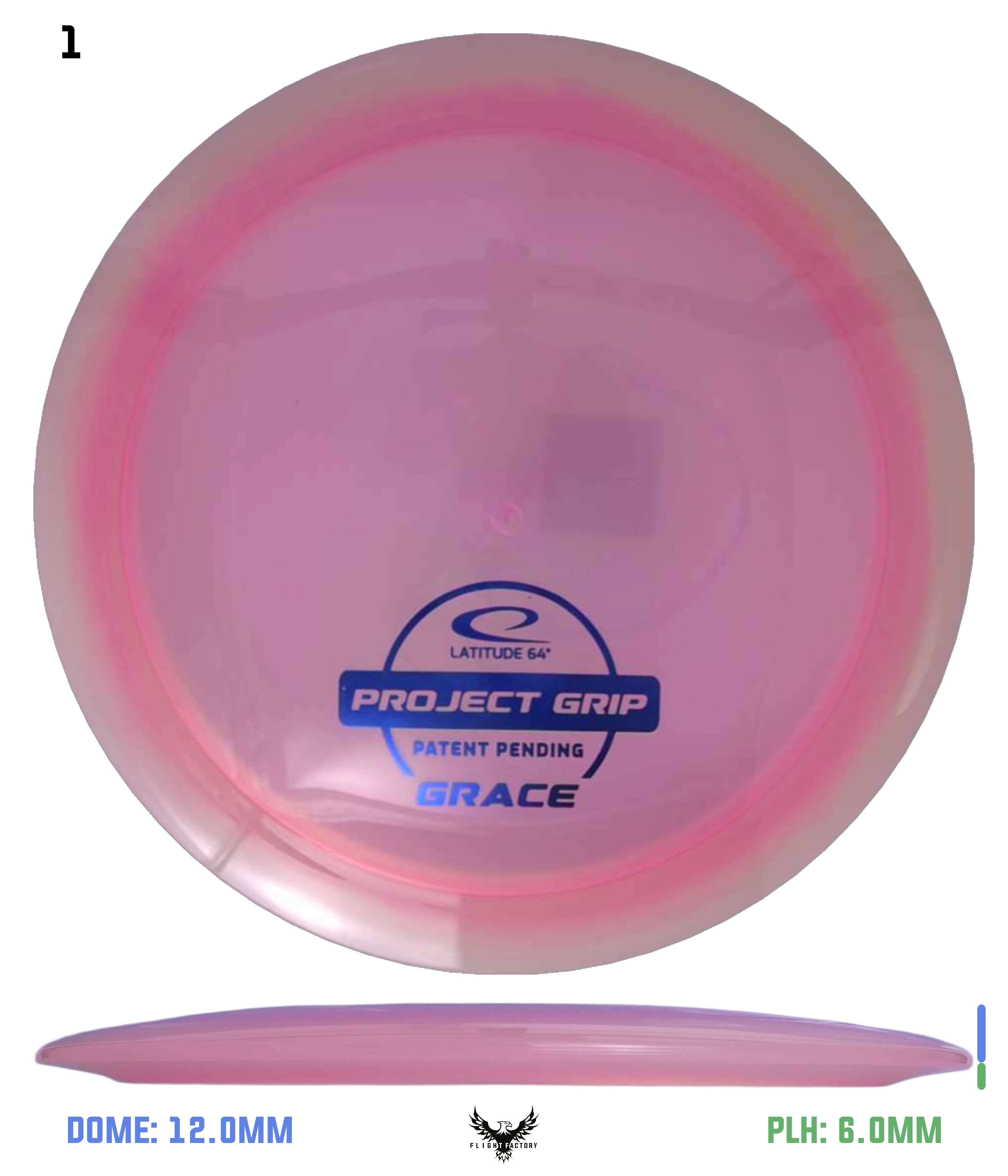 Latitude 64 Project Grip Grace - Flight Factory Discs