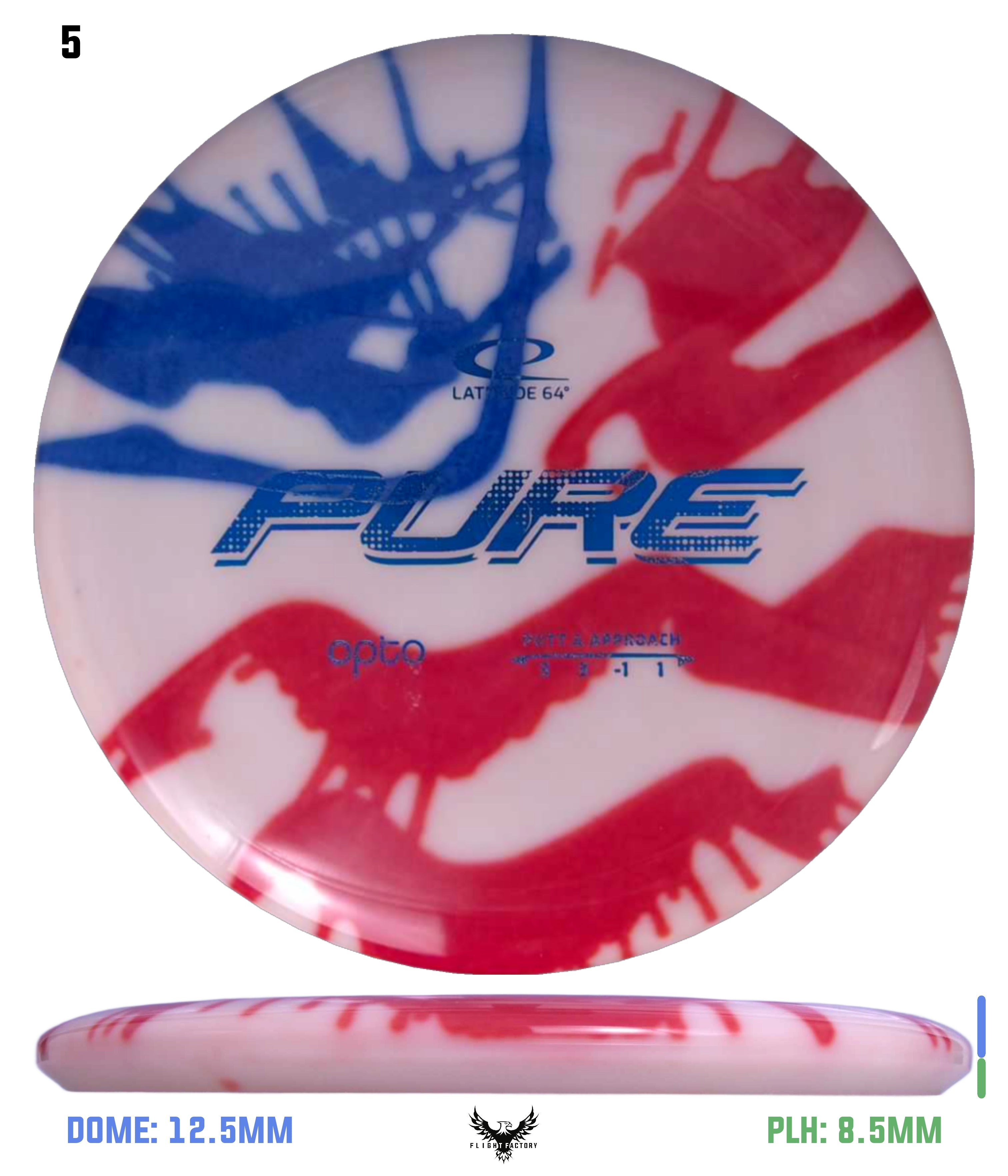 Latitude 64 Opto Pure MyDye - Flight Factory Discs