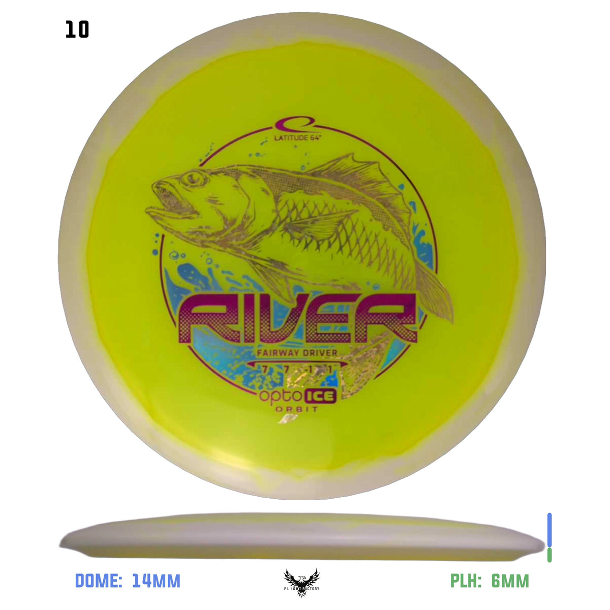 Latitude 64 Opto Ice Orbit River - Flying Fish