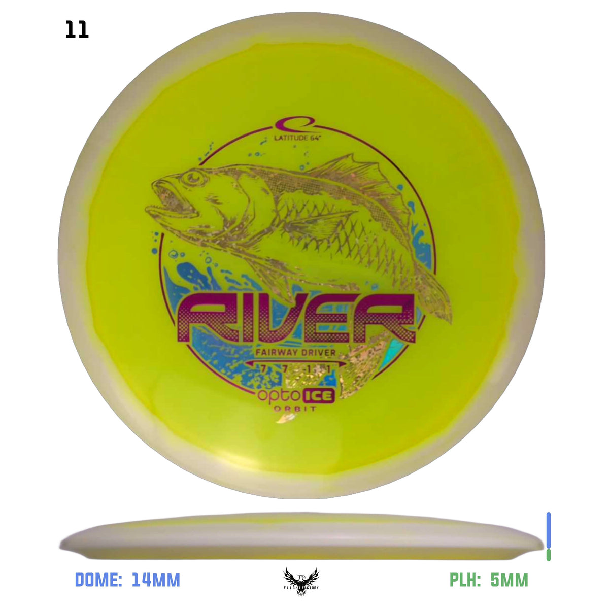 Latitude 64 Opto Ice Orbit River - Flying Fish