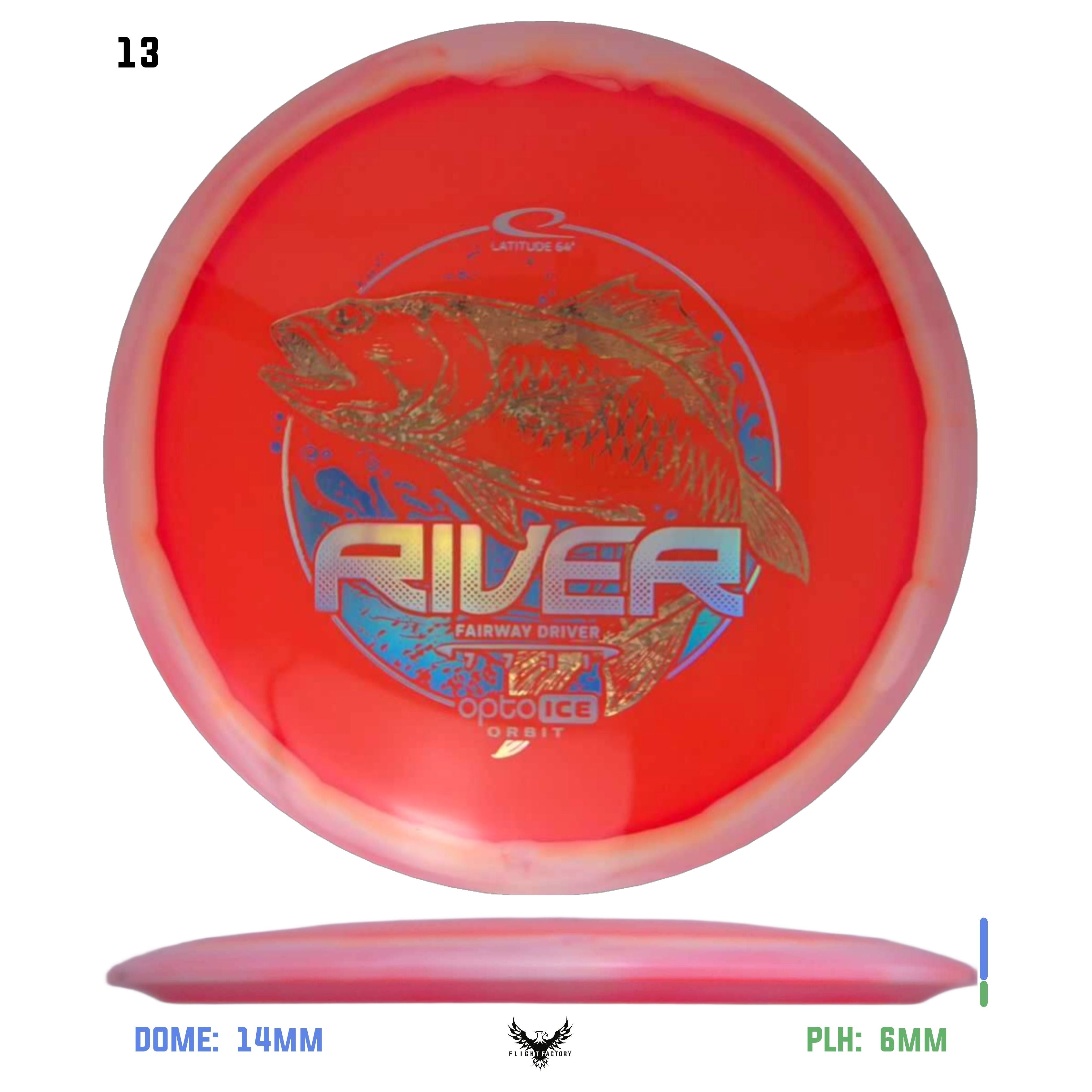 Latitude 64 Opto Ice Orbit River - Flying Fish - Flight Factory Discs