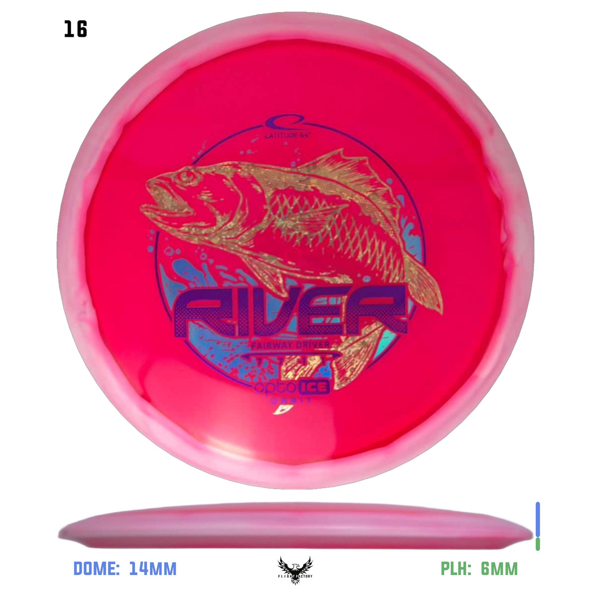 Latitude 64 Opto Ice Orbit River - Flying Fish