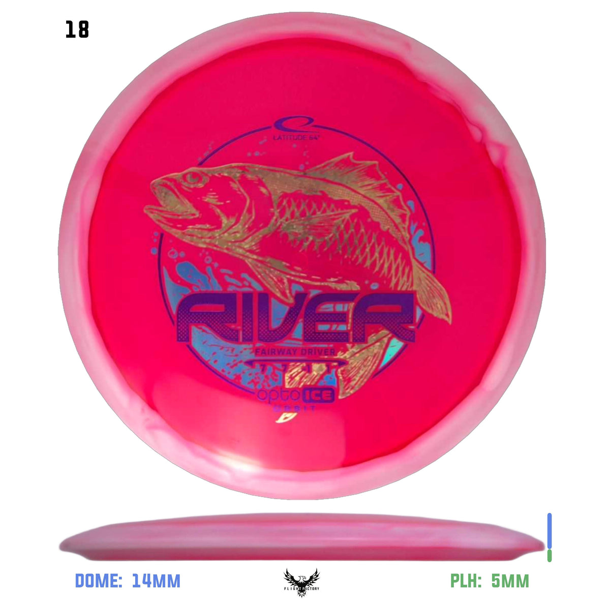 Latitude 64 Opto Ice Orbit River - Flying Fish