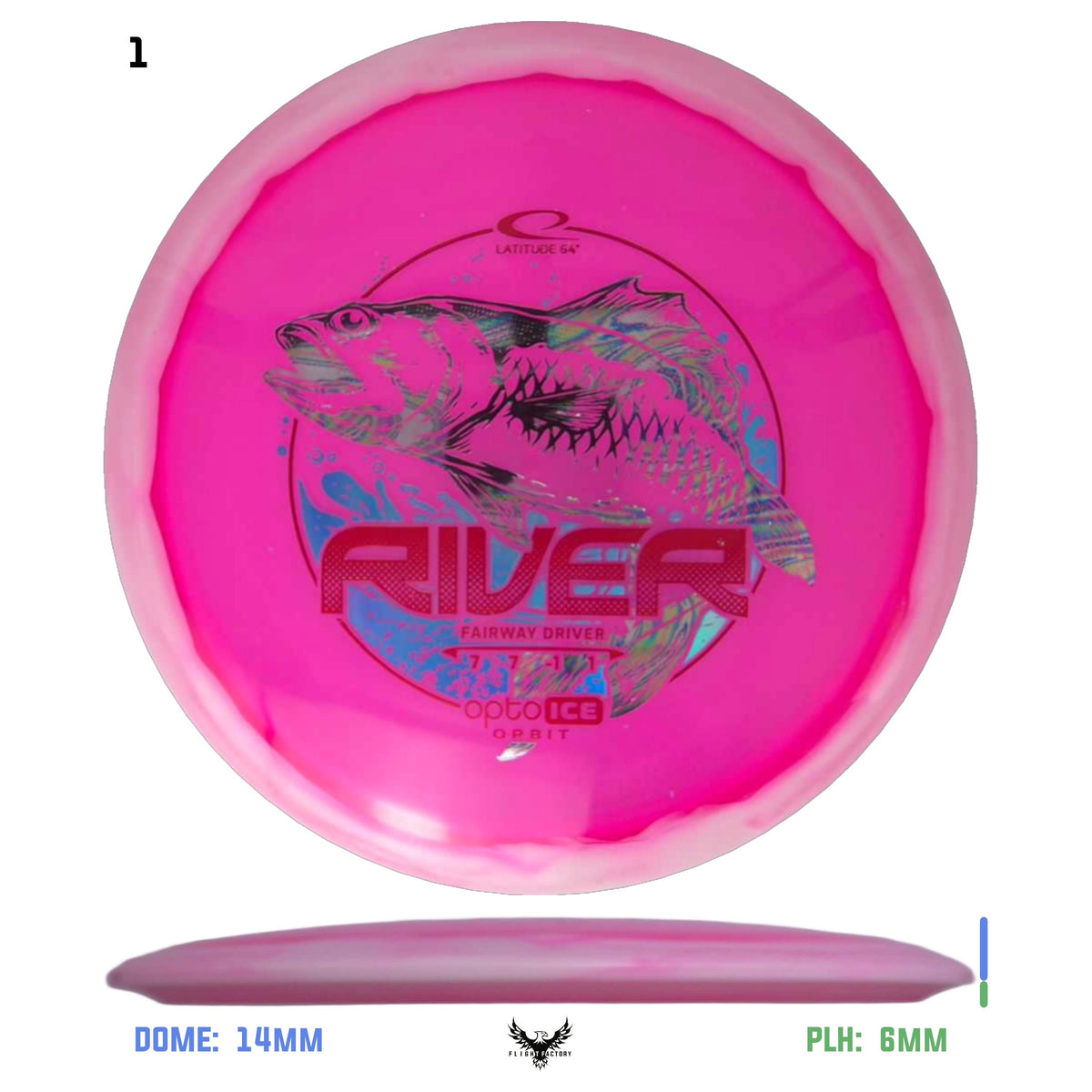 Latitude 64 Opto Ice Orbit River - Flying Fish