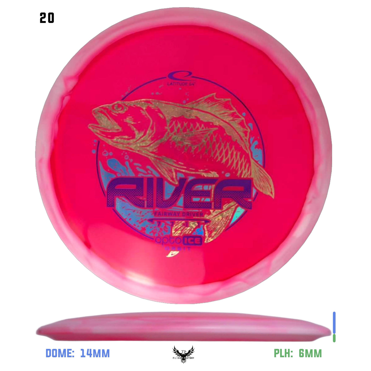 Latitude 64 Opto Ice Orbit River - Flying Fish