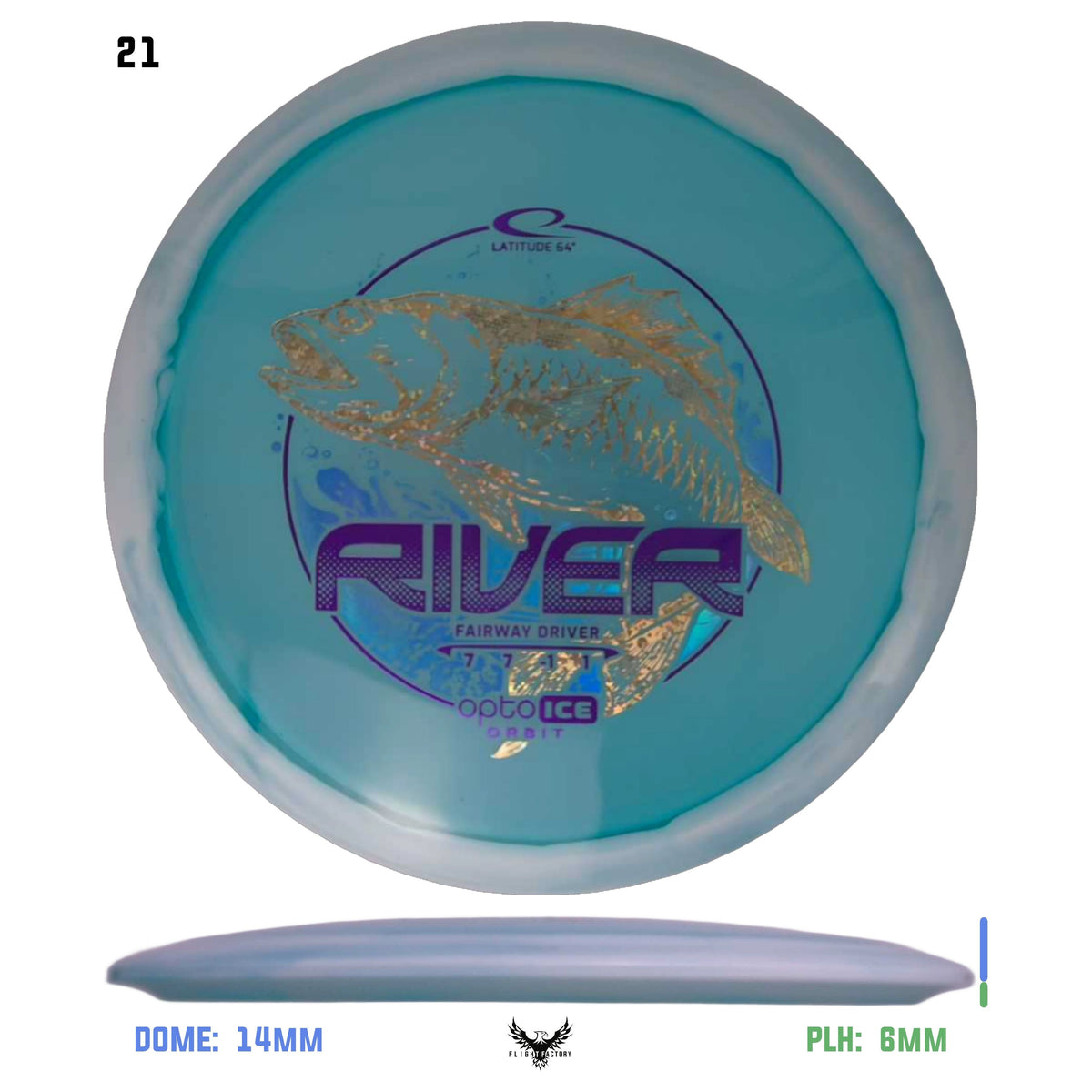 Latitude 64 Opto Ice Orbit River - Flying Fish