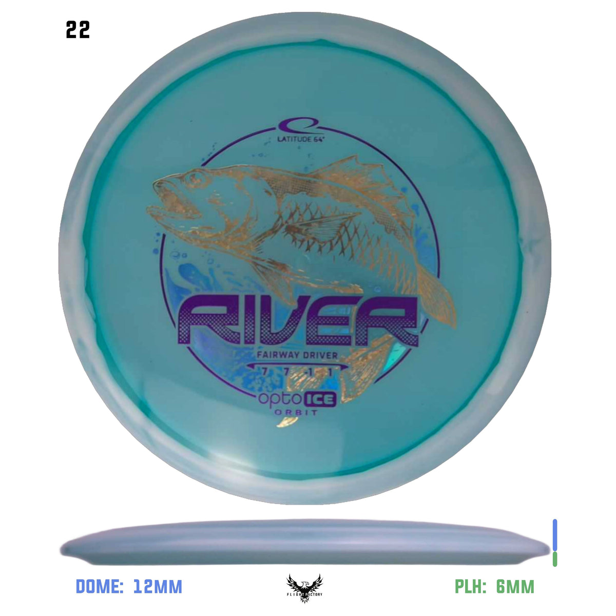 Latitude 64 Opto Ice Orbit River - Flying Fish