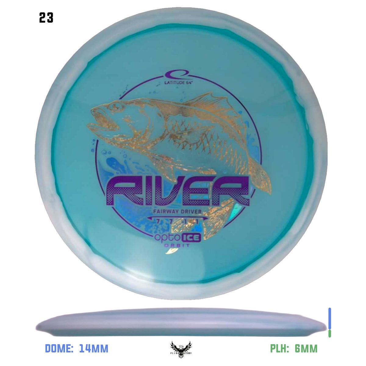 Latitude 64 Opto Ice Orbit River - Flying Fish