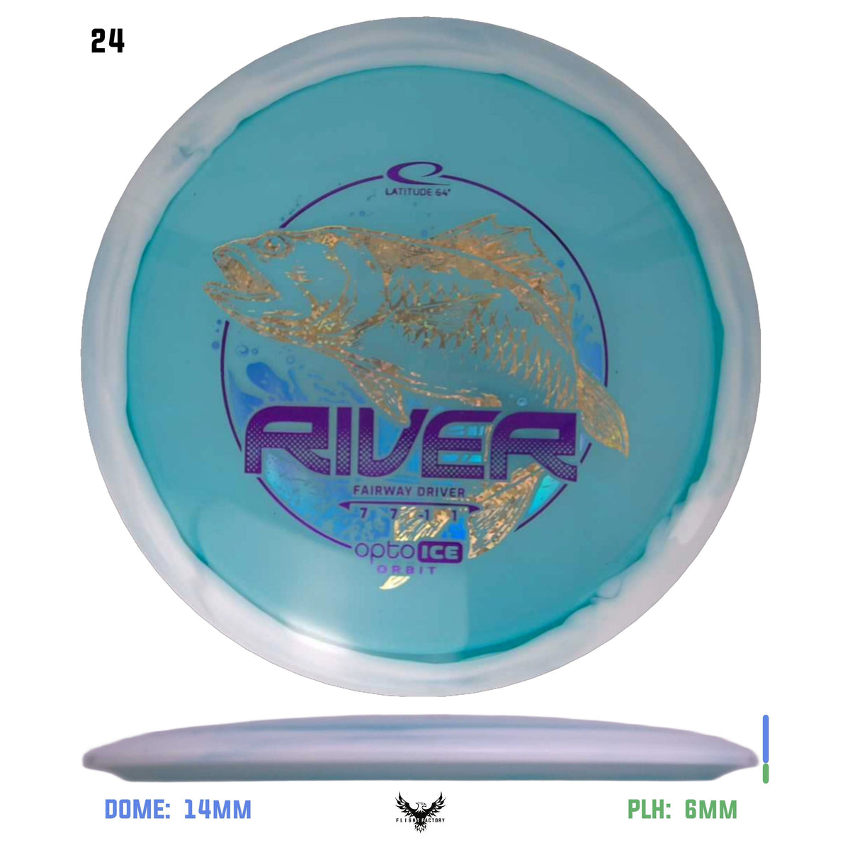 Latitude 64 Opto Ice Orbit River - Flying Fish