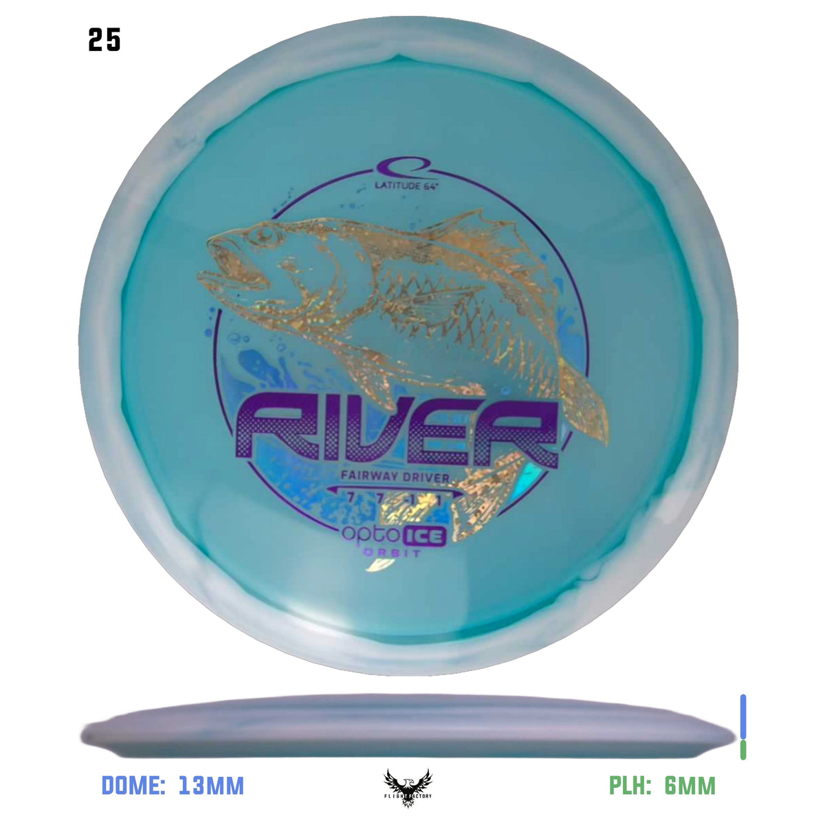 Latitude 64 Opto Ice Orbit River - Flying Fish