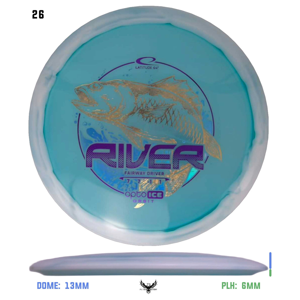 Latitude 64 Opto Ice Orbit River - Flying Fish