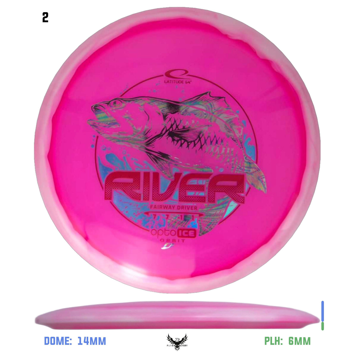 Latitude 64 Opto Ice Orbit River - Flying Fish