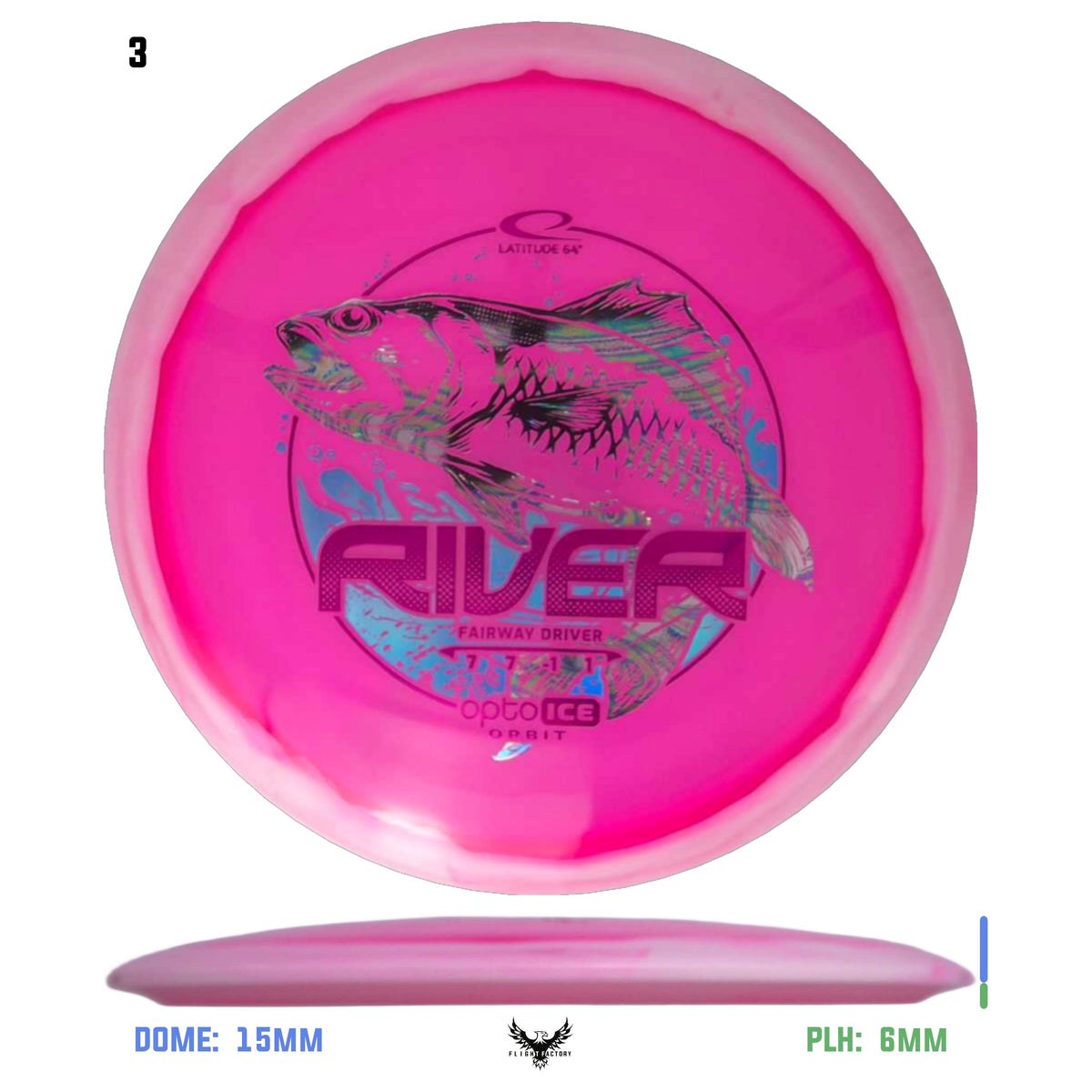 Latitude 64 Opto Ice Orbit River - Flying Fish