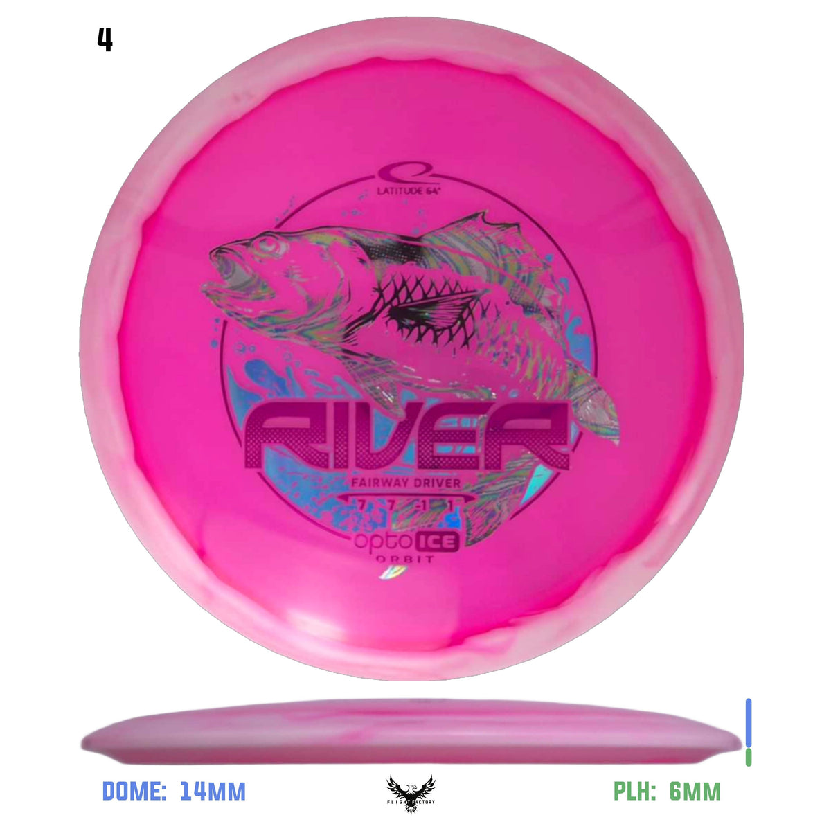 Latitude 64 Opto Ice Orbit River - Flying Fish