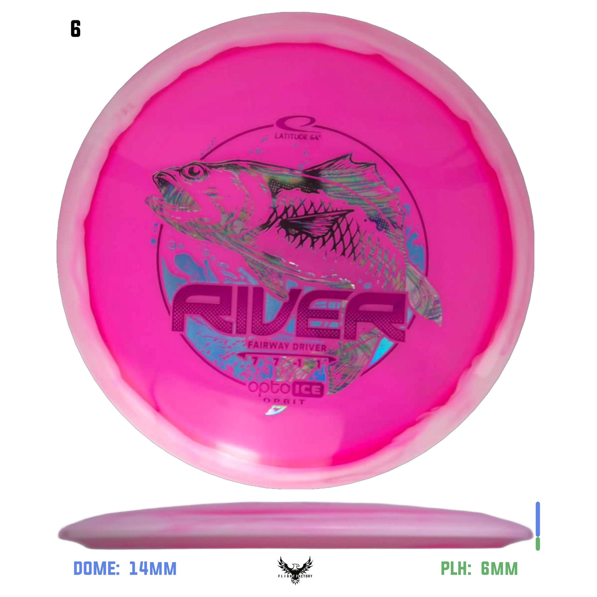 Latitude 64 Opto Ice Orbit River - Flying Fish