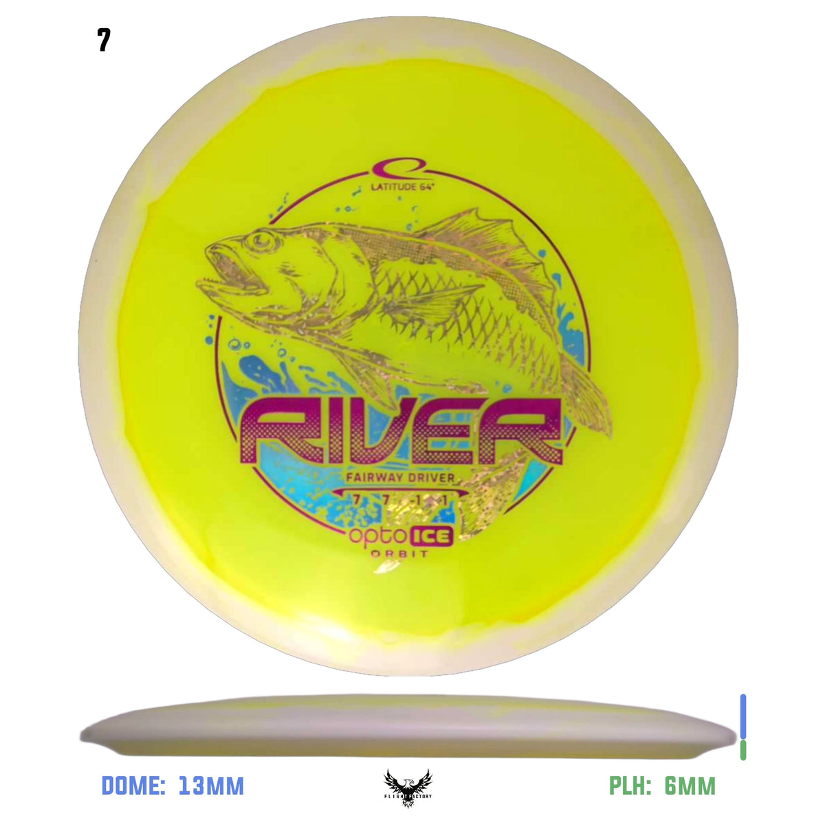 Latitude 64 Opto Ice Orbit River - Flying Fish