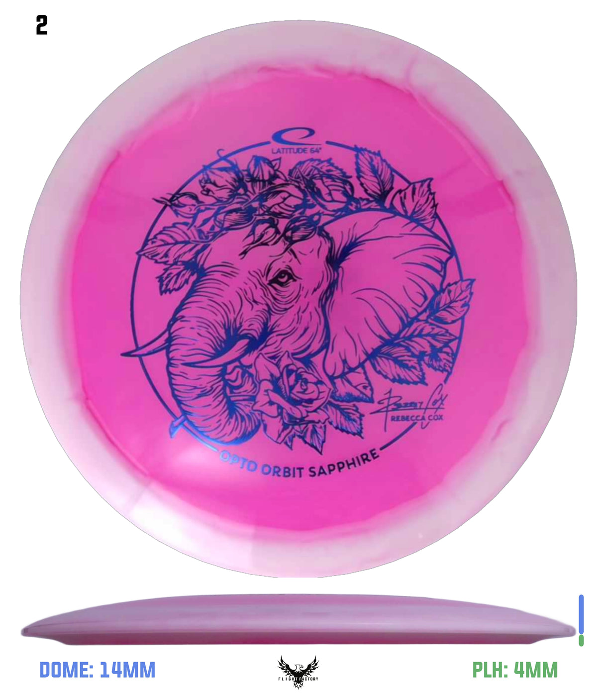 Latitude 64 Opto Orbit Sapphire - Rebecca Cox Team Series (2025)