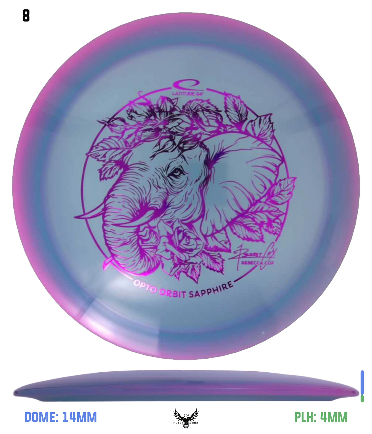 Latitude 64 Opto Orbit Sapphire - Rebecca Cox Team Series (2025)