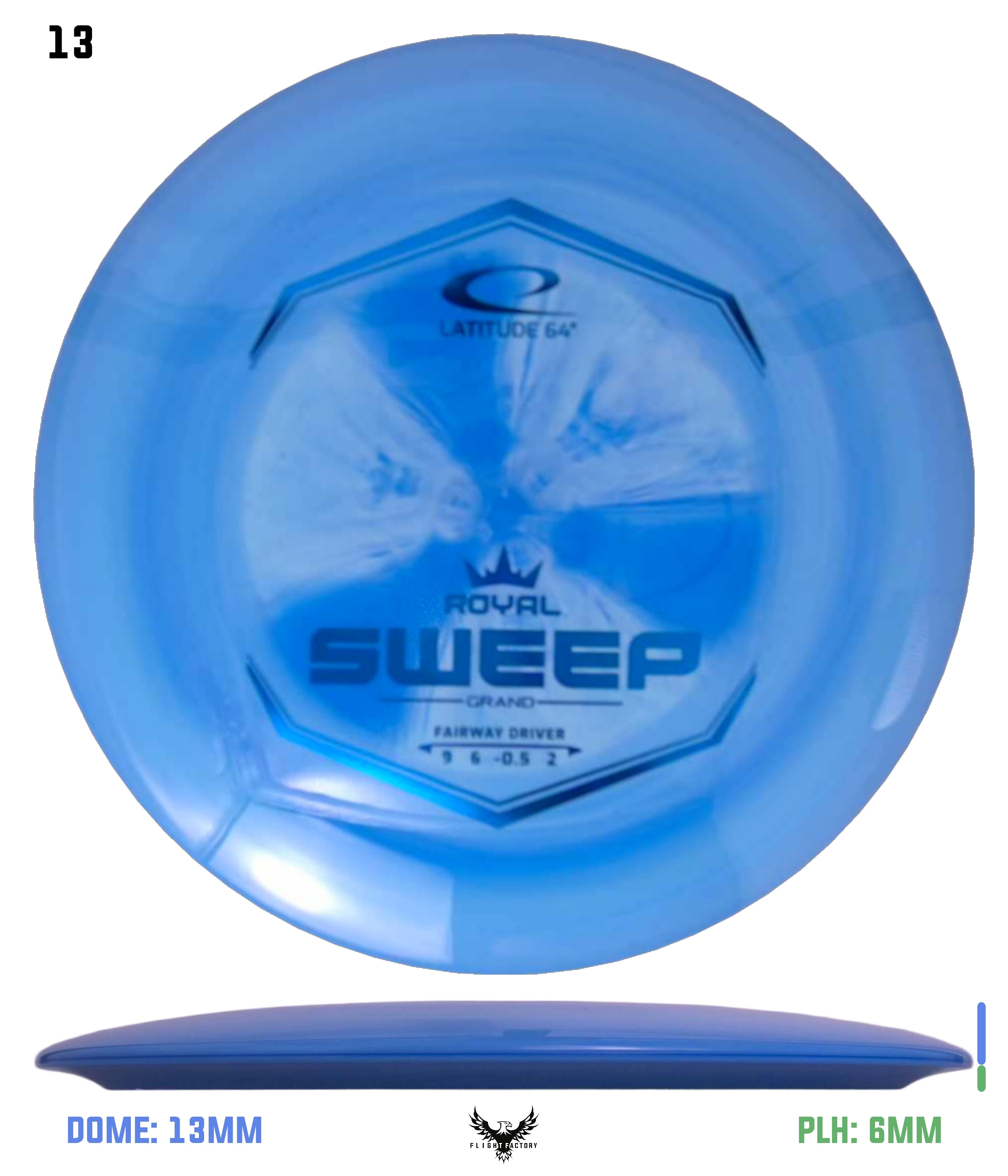 Latitude 64 Royal Grand Sweep - Flight Factory Discs