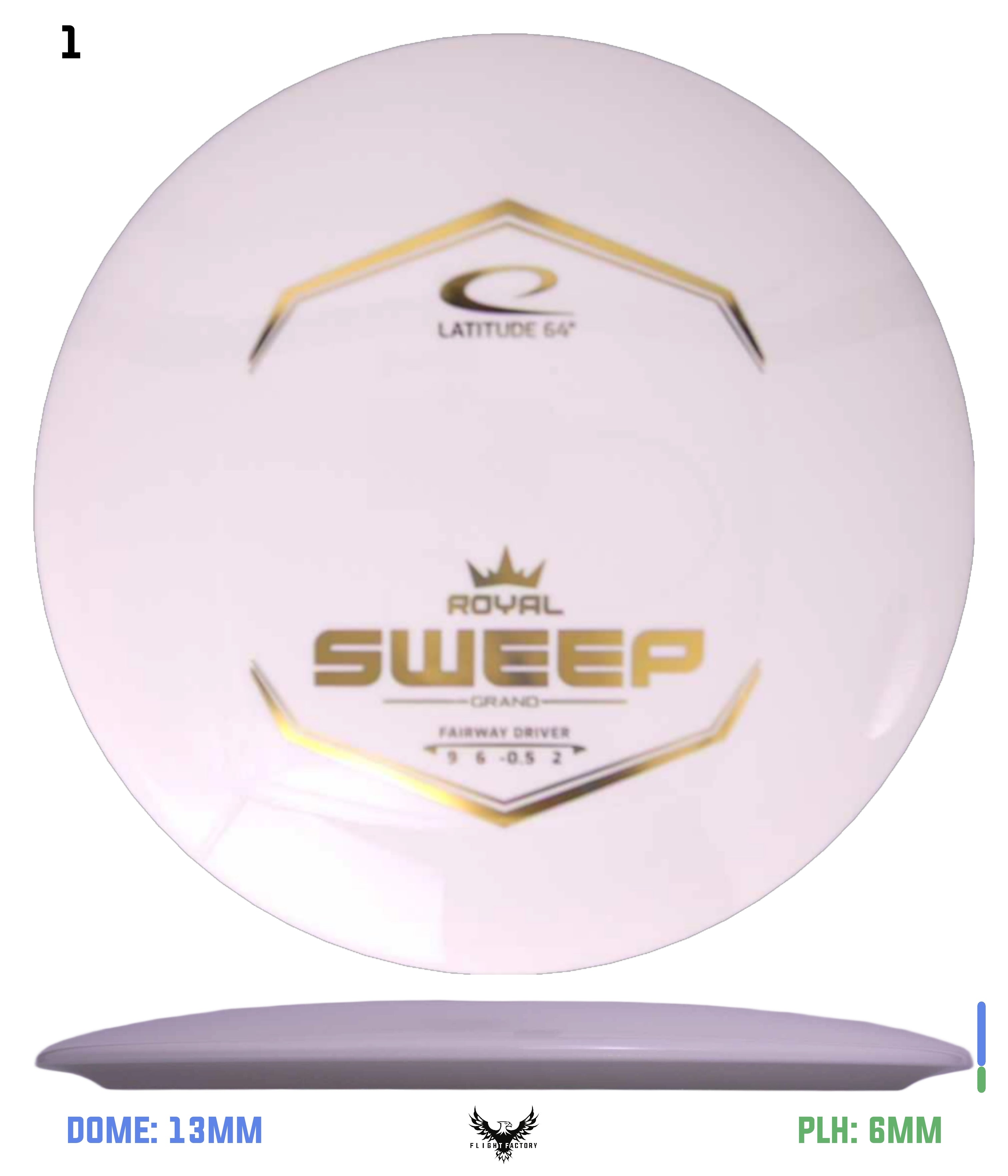 Latitude 64 Royal Grand Sweep - Flight Factory Discs