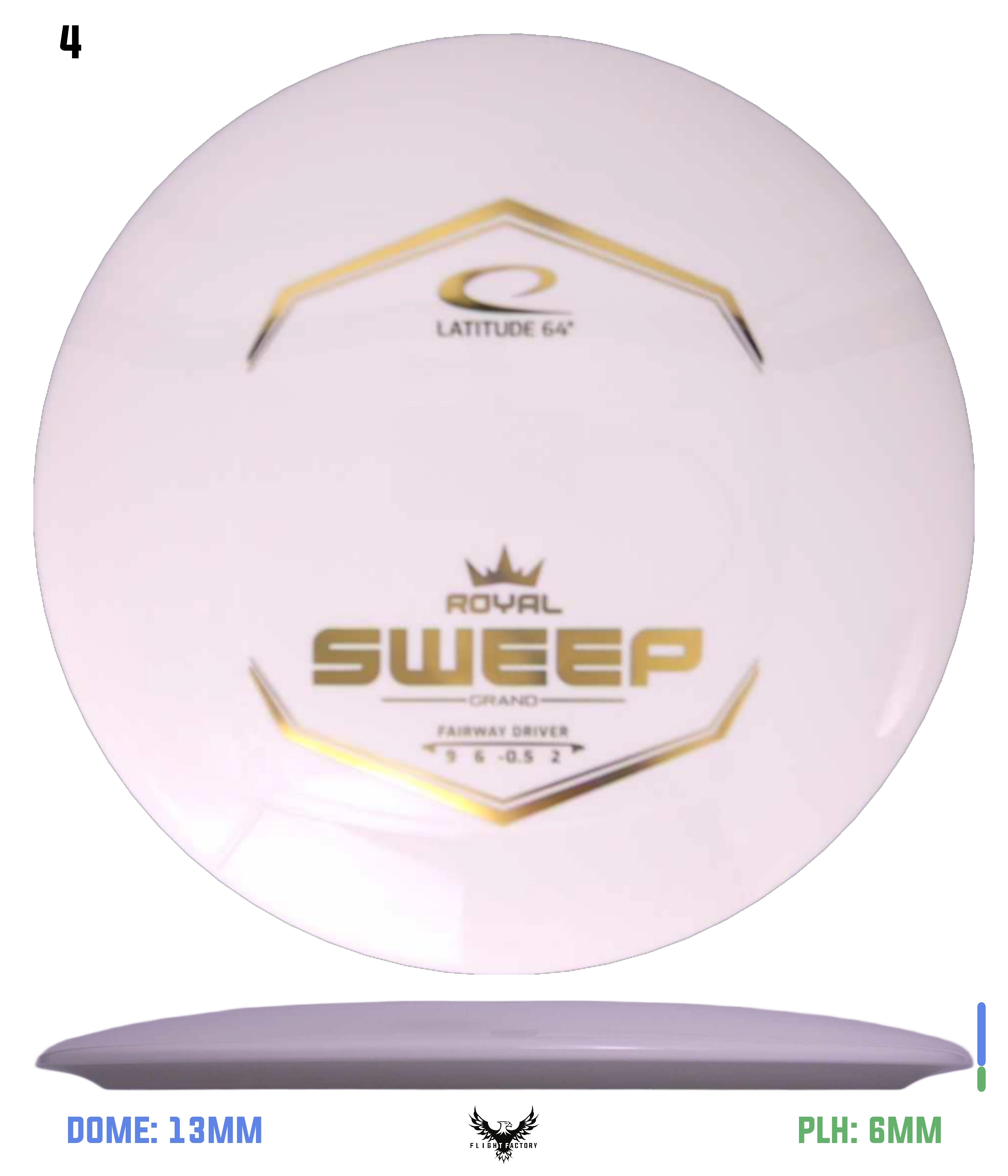 タフィー Latitude 64 Royal Grand Sweep - Flight Factory Discs
