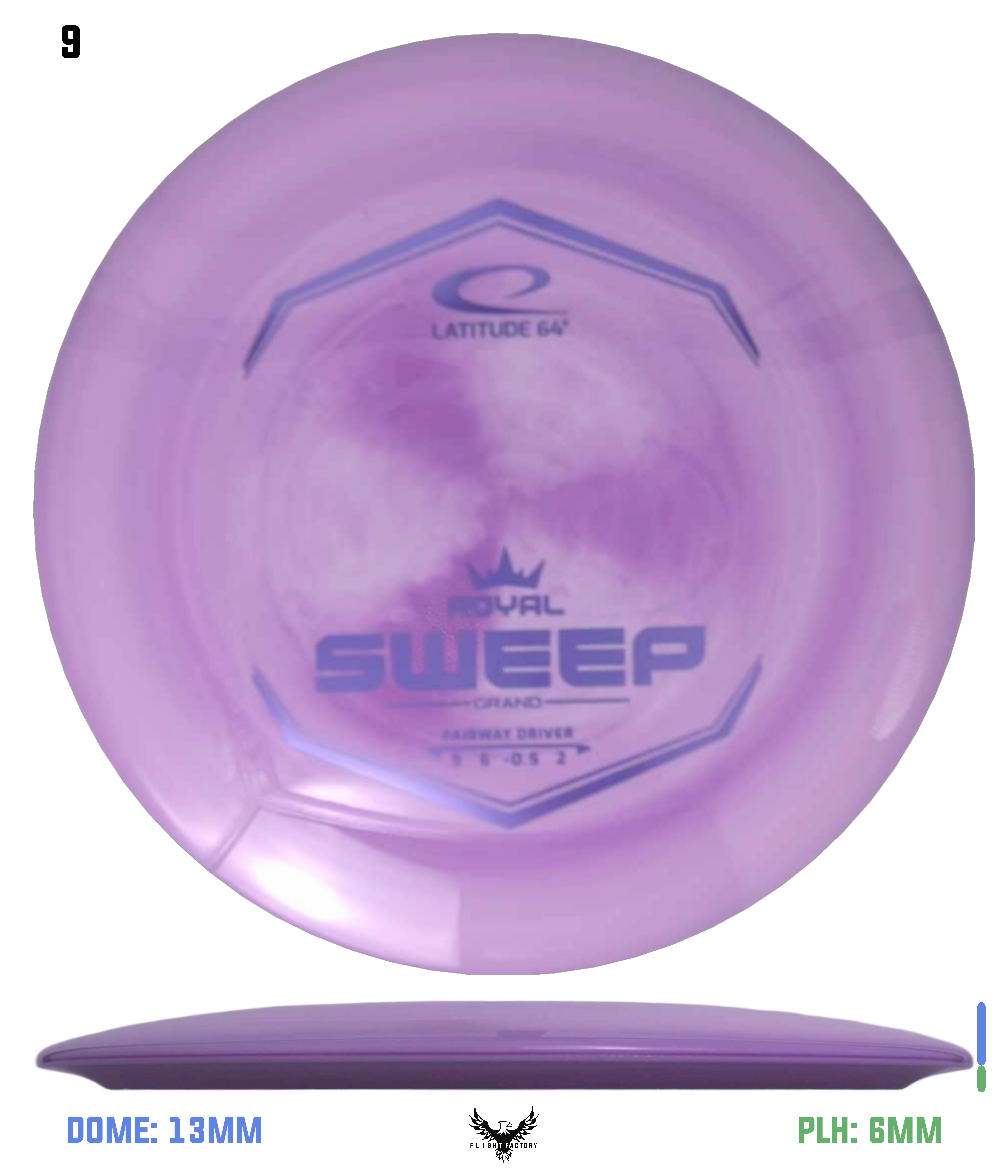 Latitude 64 Royal Grand Sweep - Flight Factory Discs