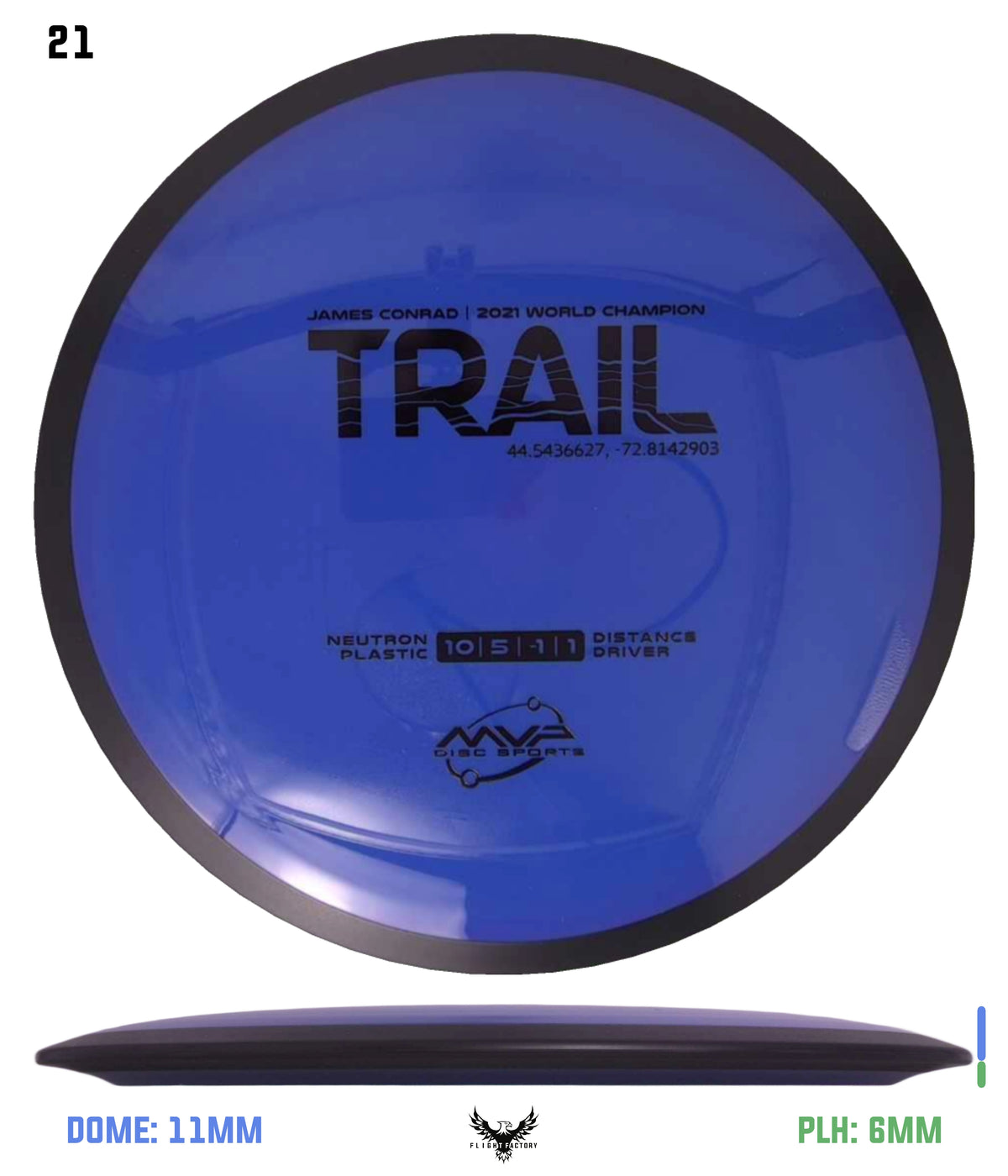 MVP James Conrad Neutron Trail