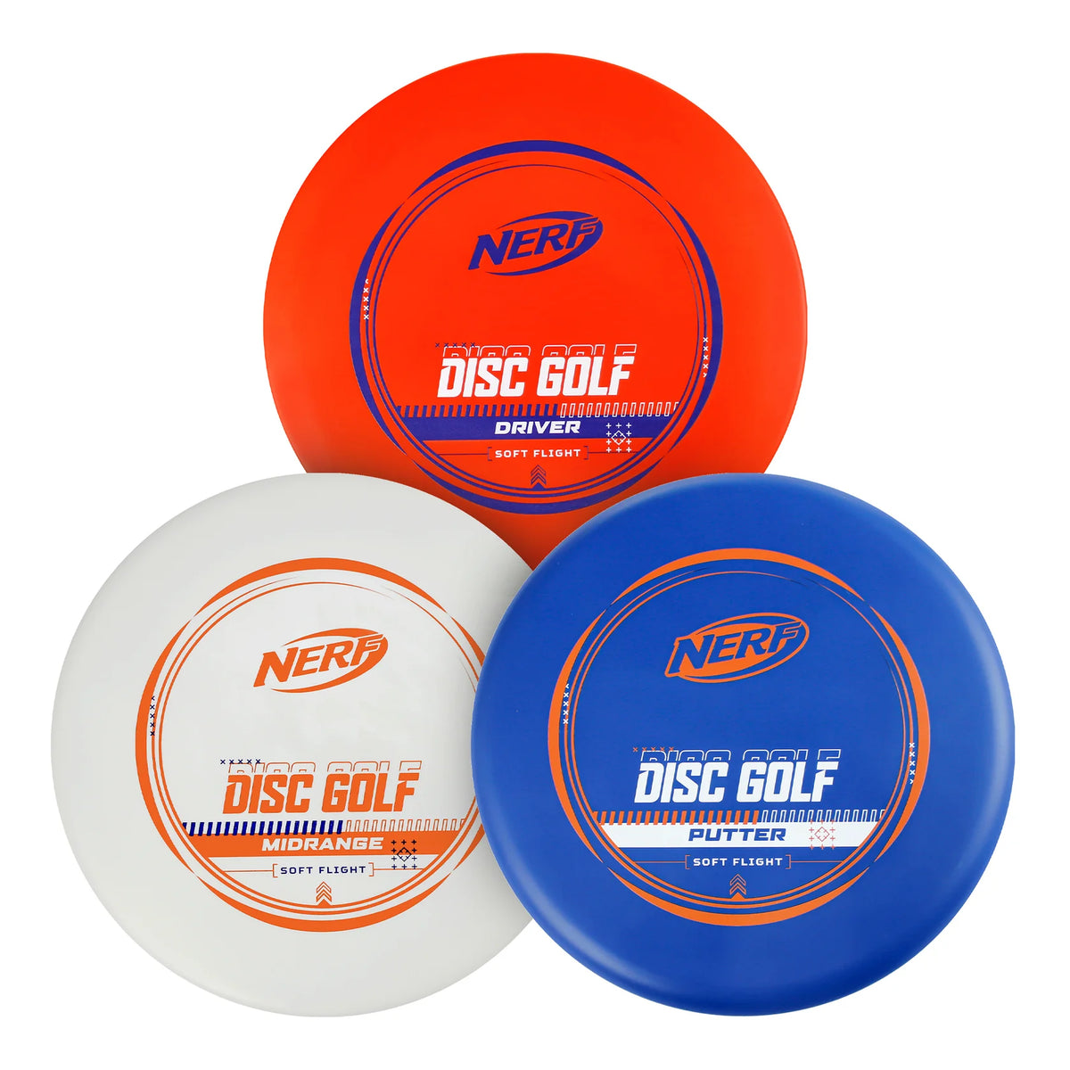 Prodigy x Nerf Soft Flight 3 Disc Set