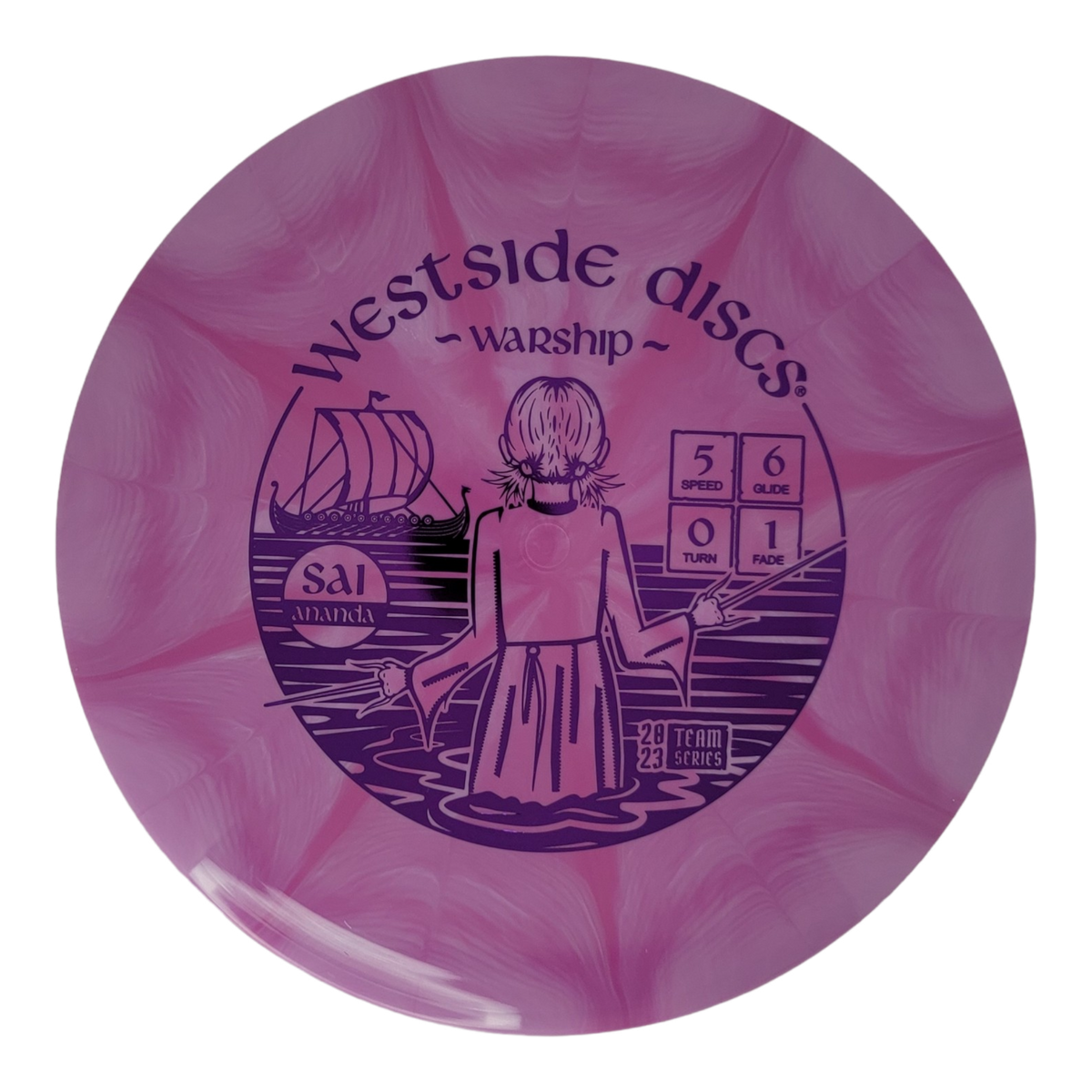 Westside Discs Tournament Burst Warship - Sai Ananda (2023)