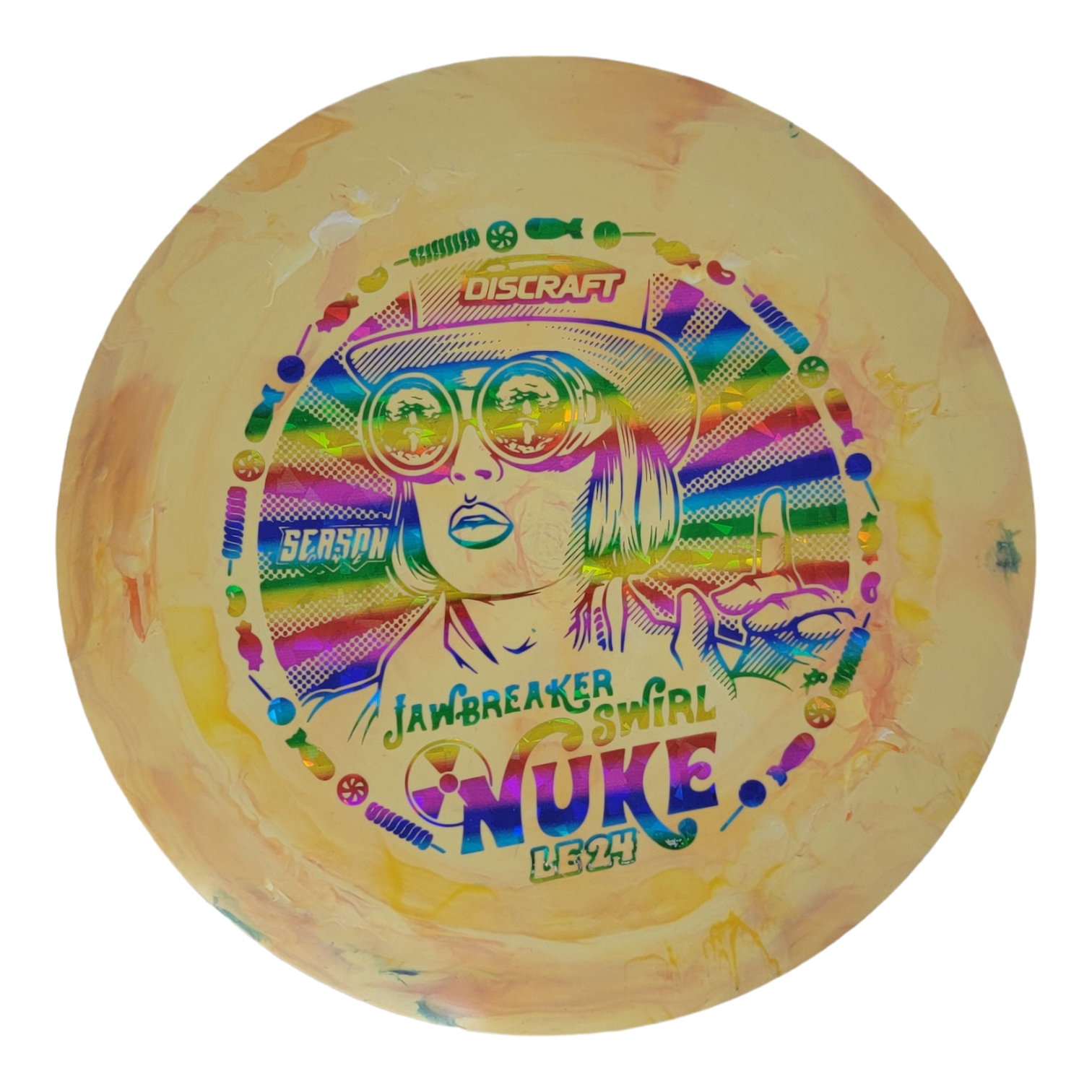 Discraft Jawbreaker Swirl Nuke - Ledgestone 2024 (Season 1
