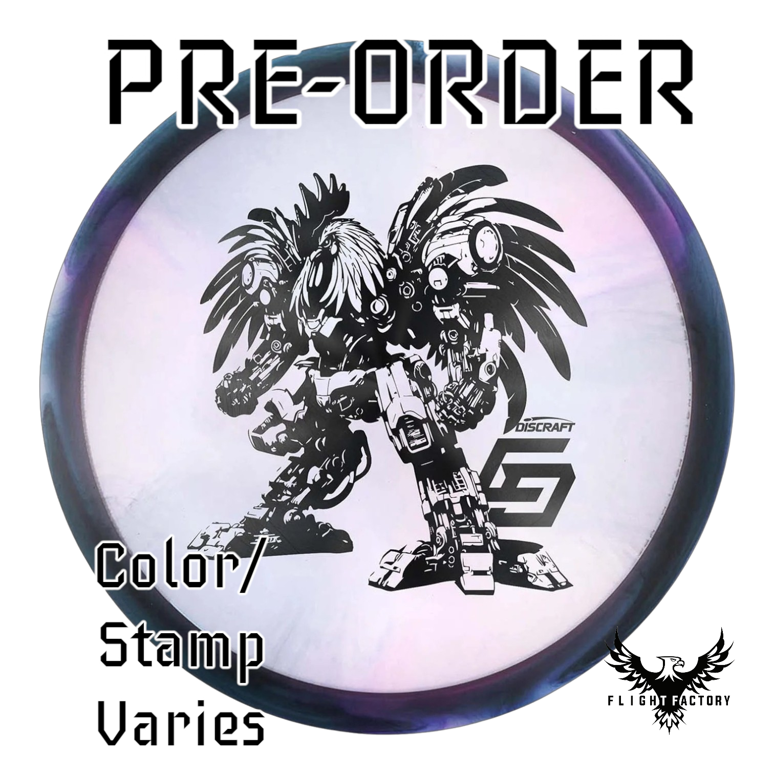 Discraft Chris Dickerson Z Swirl Buzzz - 2024 Robot Chicken