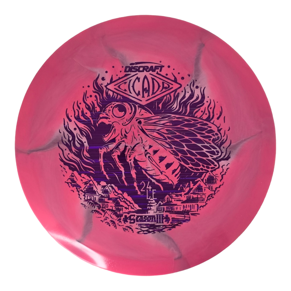 Discraft ESP Swirl Cicada - Ledgestone 2024 (Season 3)