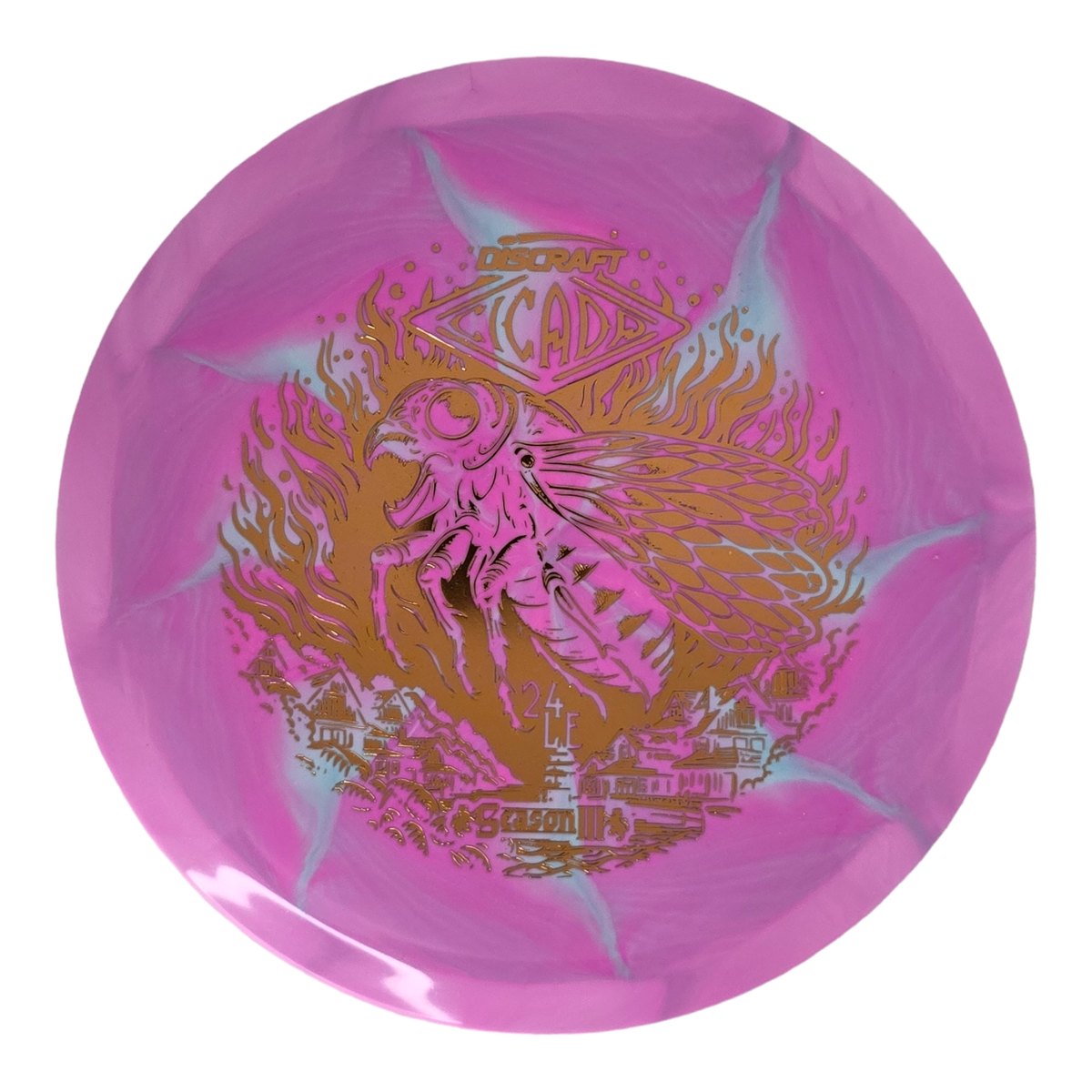 Discraft ESP Swirl Cicada - Ledgestone 2024 (Season 3)