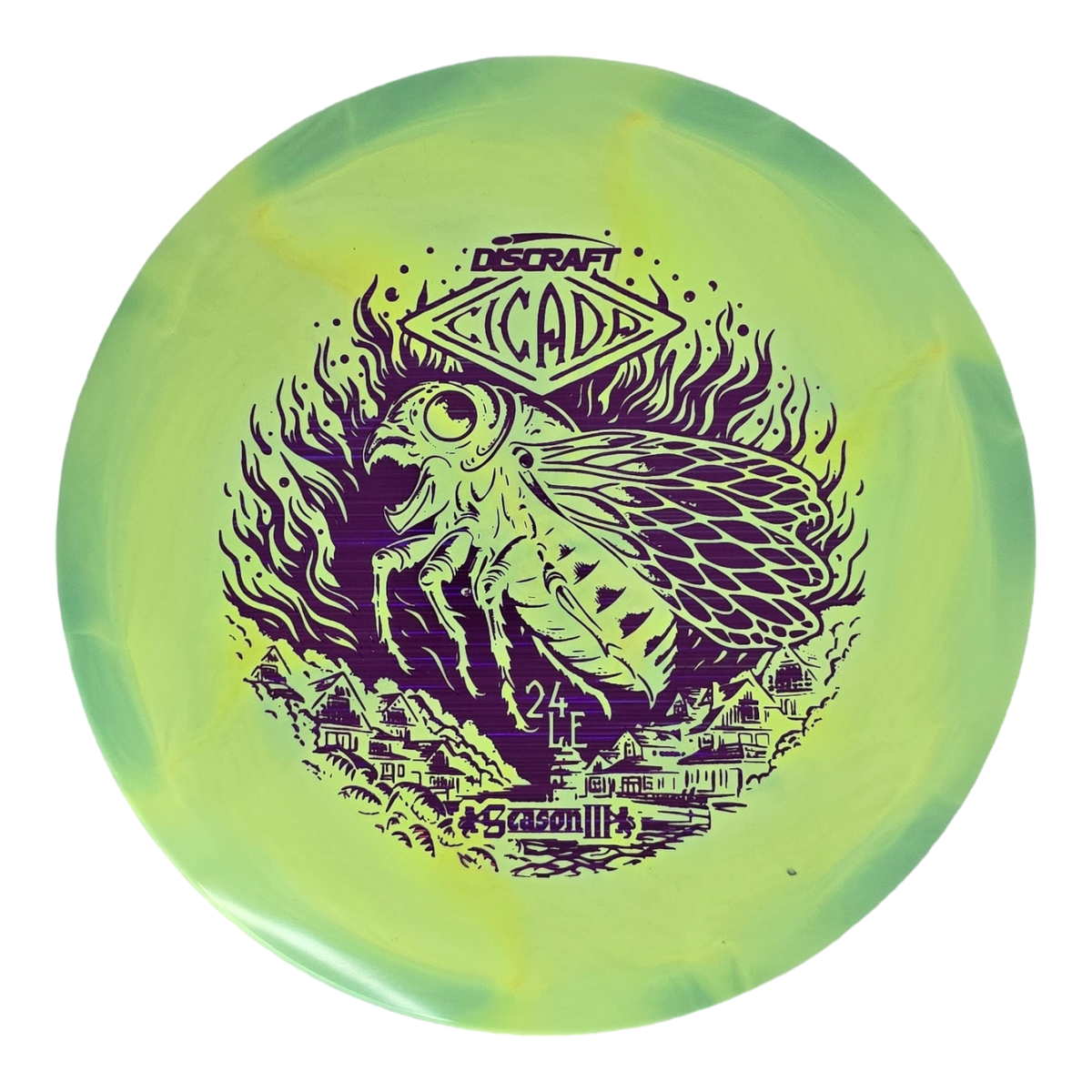 Discraft ESP Swirl Cicada - Ledgestone 2024 (Season 3)