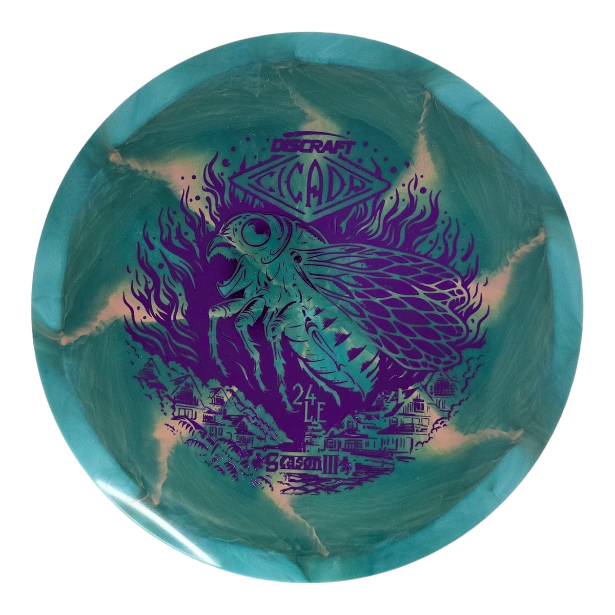 Discraft ESP Swirl Cicada - Ledgestone 2024 (Season 3)