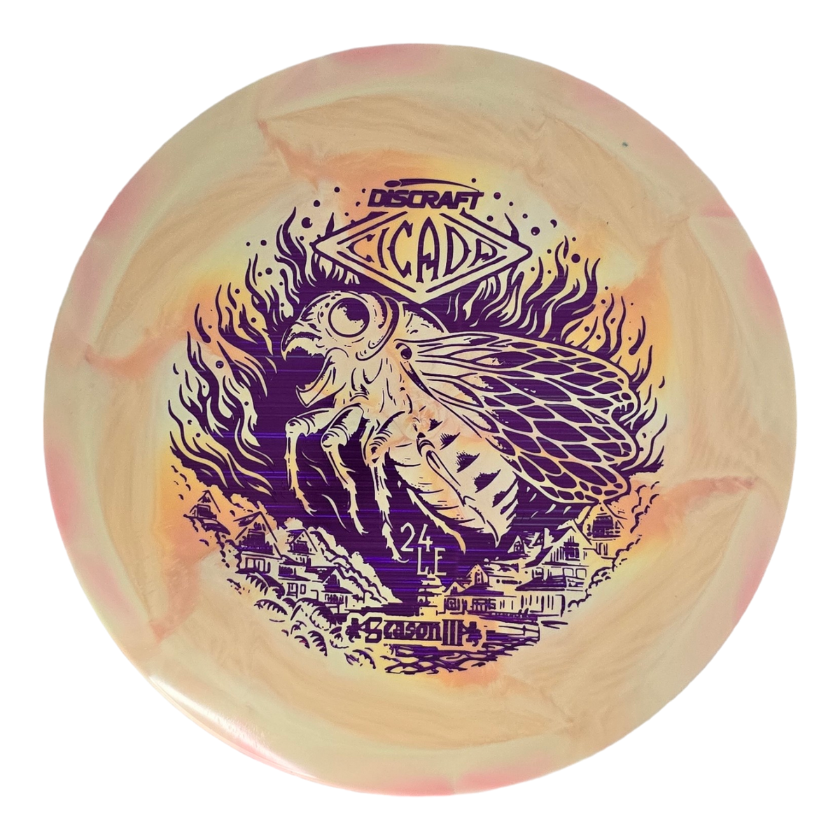 Discraft ESP Swirl Cicada - Ledgestone 2024 (Season 3)